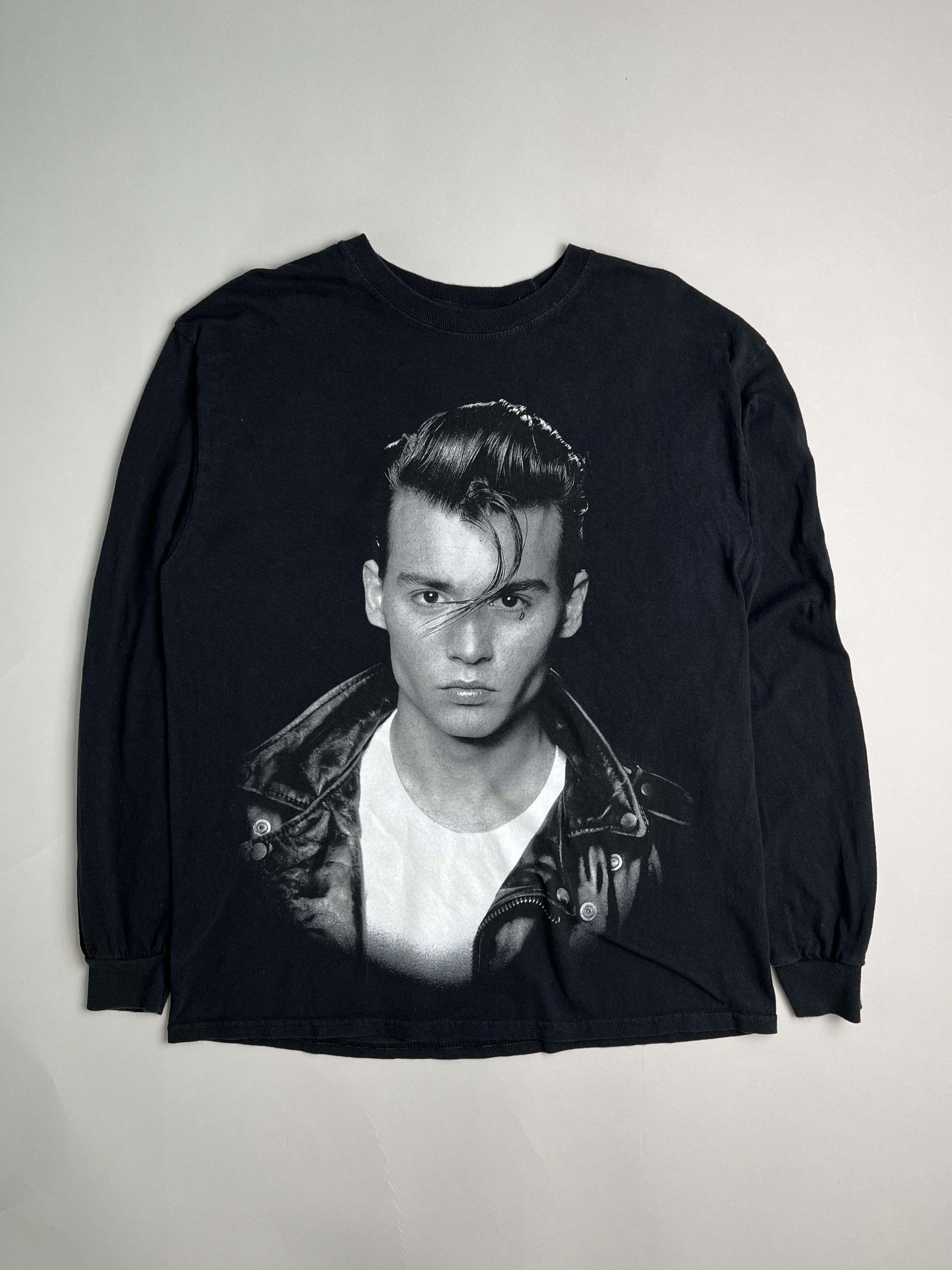 JOHNNY DEPP CRY BABY VINTAGE LONG SLEEVES T-SHIRT