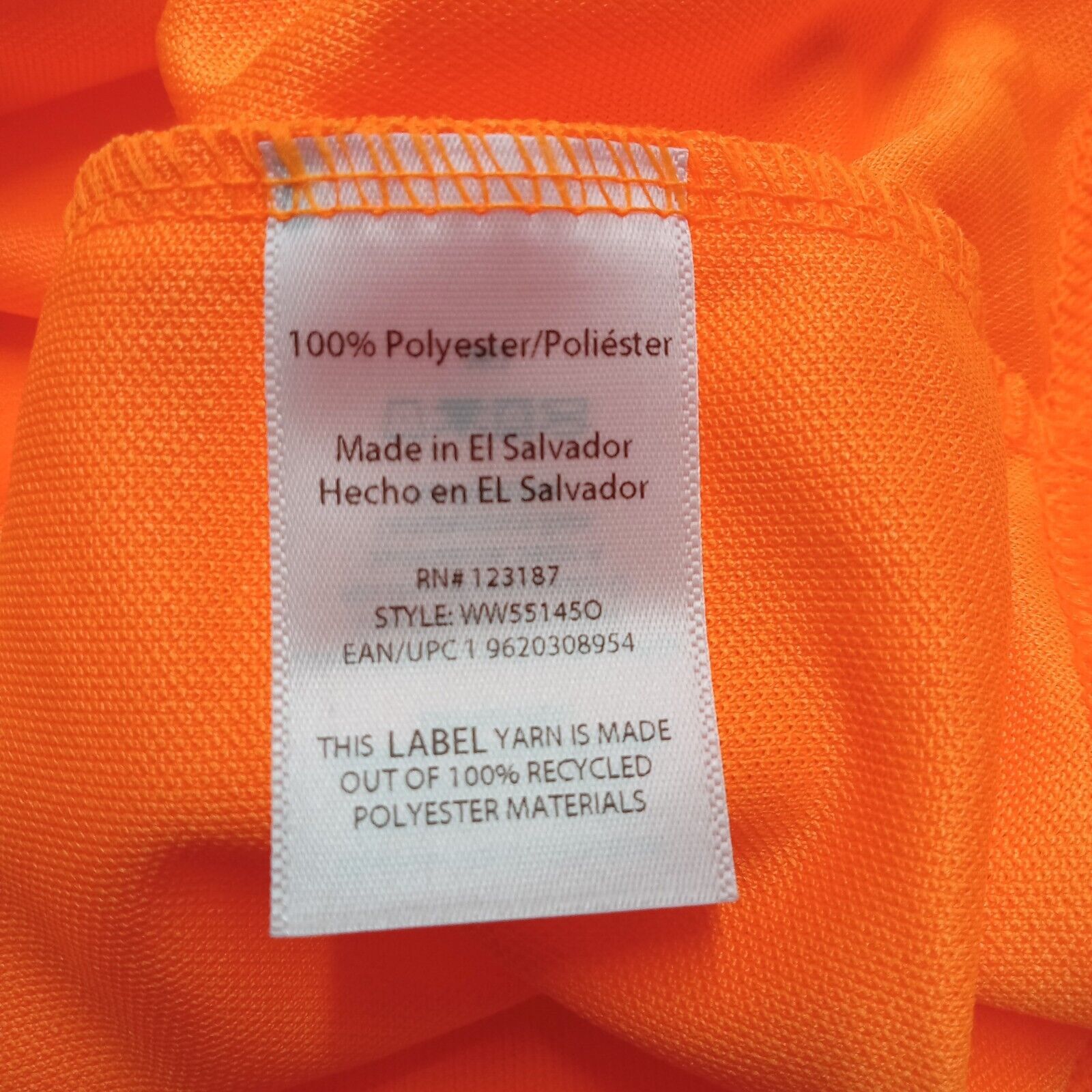 Wrangler Wrangler Performance Shirt Men's 3XL (54-56) Orange Relaxed Size US XXL / EU 58 / 5 - 8 Thumbnail