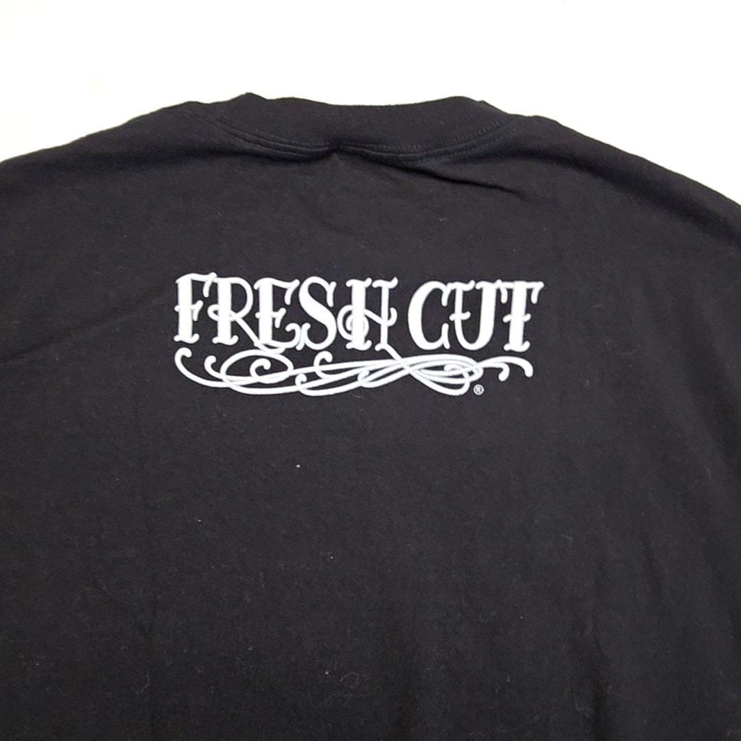 Other Fresh Cut Barber Skull Tee Skeleton Barber Black L Shirt Size US L / EU 52-54 / 3 - 5 Thumbnail