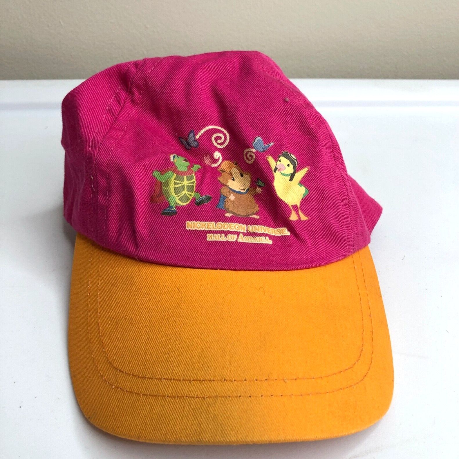 Nickelodeon Nickelodeon Hat Girls One Size Pink TV Show Baseball Cap ...