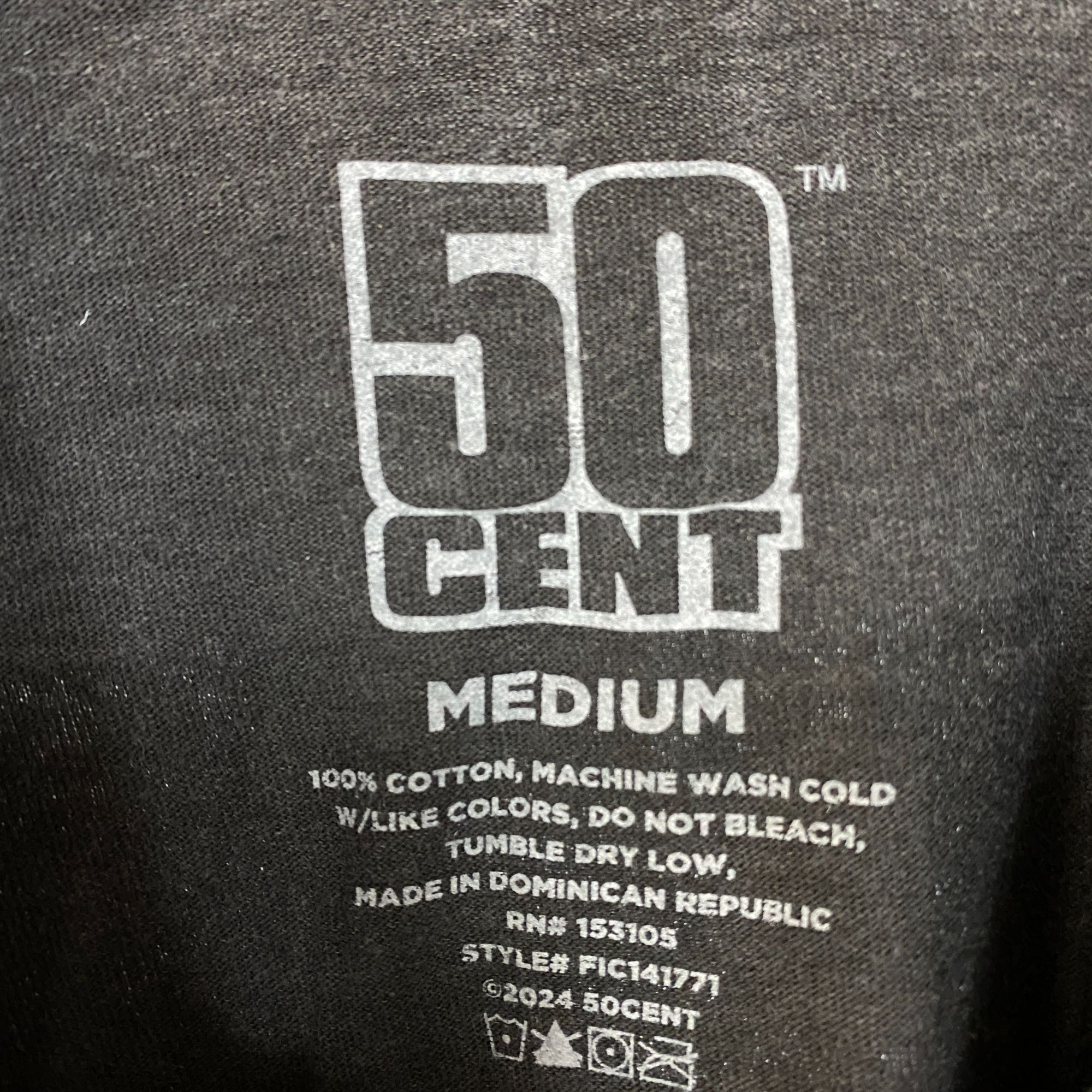 50 Cent 50 Cent Get Rich or Die Tryin T-Shirt Medium Size US M / EU 48-50 / 2 - 5 Thumbnail