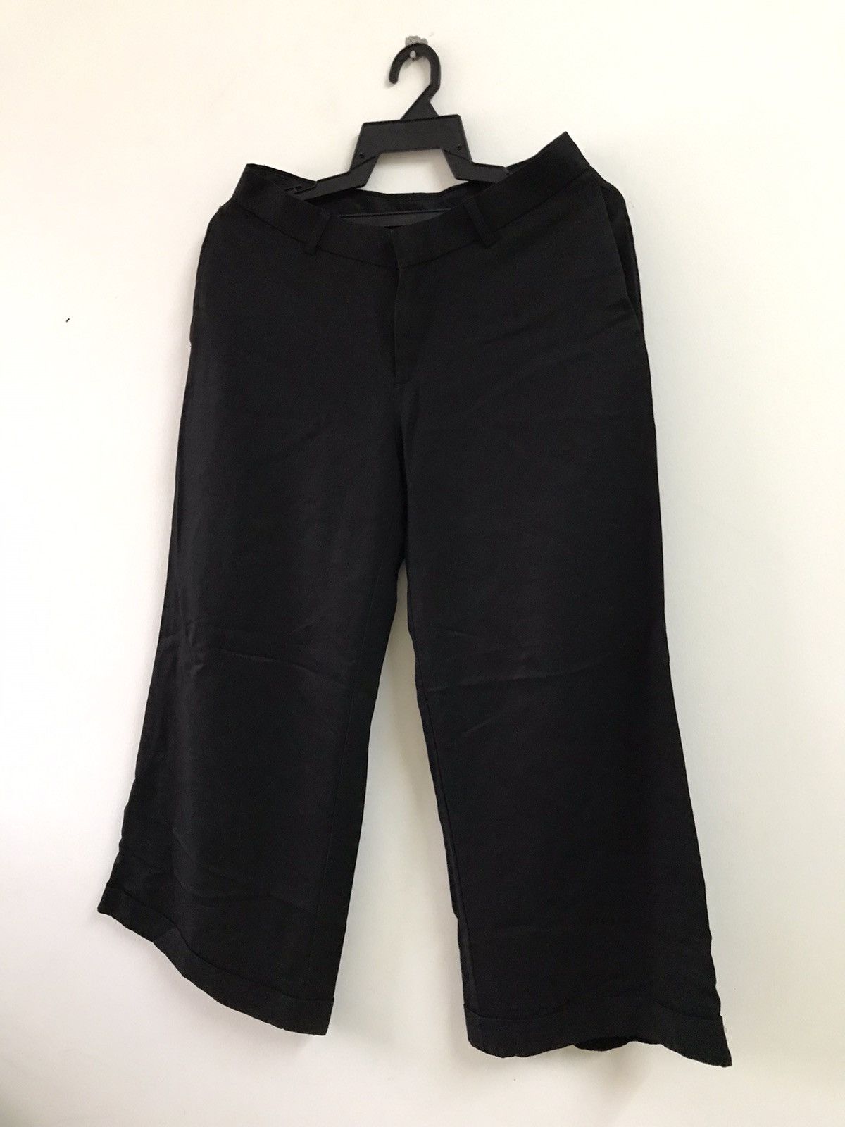 Jean Paul Gaultier Jean Paul Gaultier Black Wool Tailored dress Pants Size US 29 - 11 Thumbnail