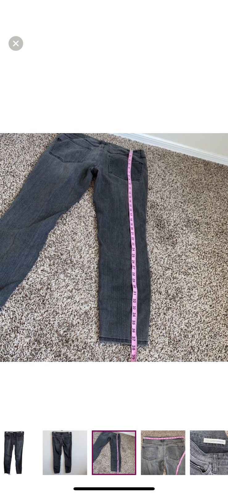 Anthropologie Anthropologie pilcro & the letterpress stet jeans size 4 Size 27" / US 4 / IT 40 - 3 Thumbnail