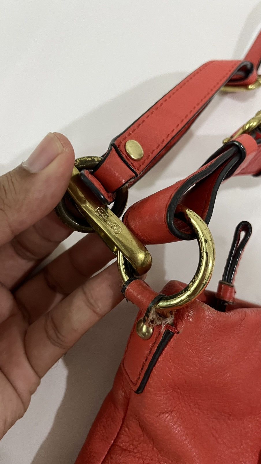 Coach Vtg Coach Isabelle Orange Size ONE SIZE - 4 Thumbnail