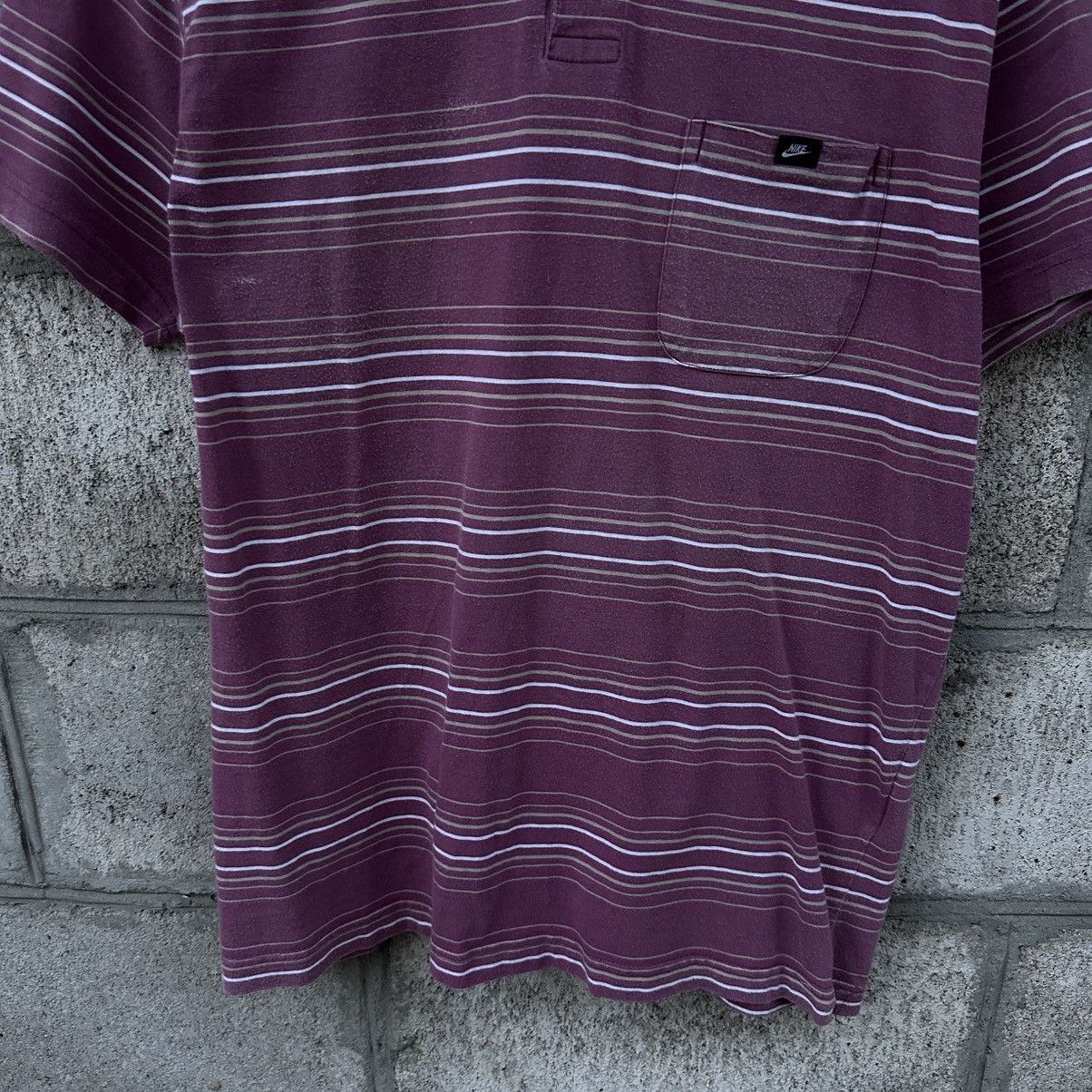 Nike Vintage Striped Nike Polo SK8 00s USA Y2K Size L Size US L / EU 52-54 / 3 - 4 Thumbnail