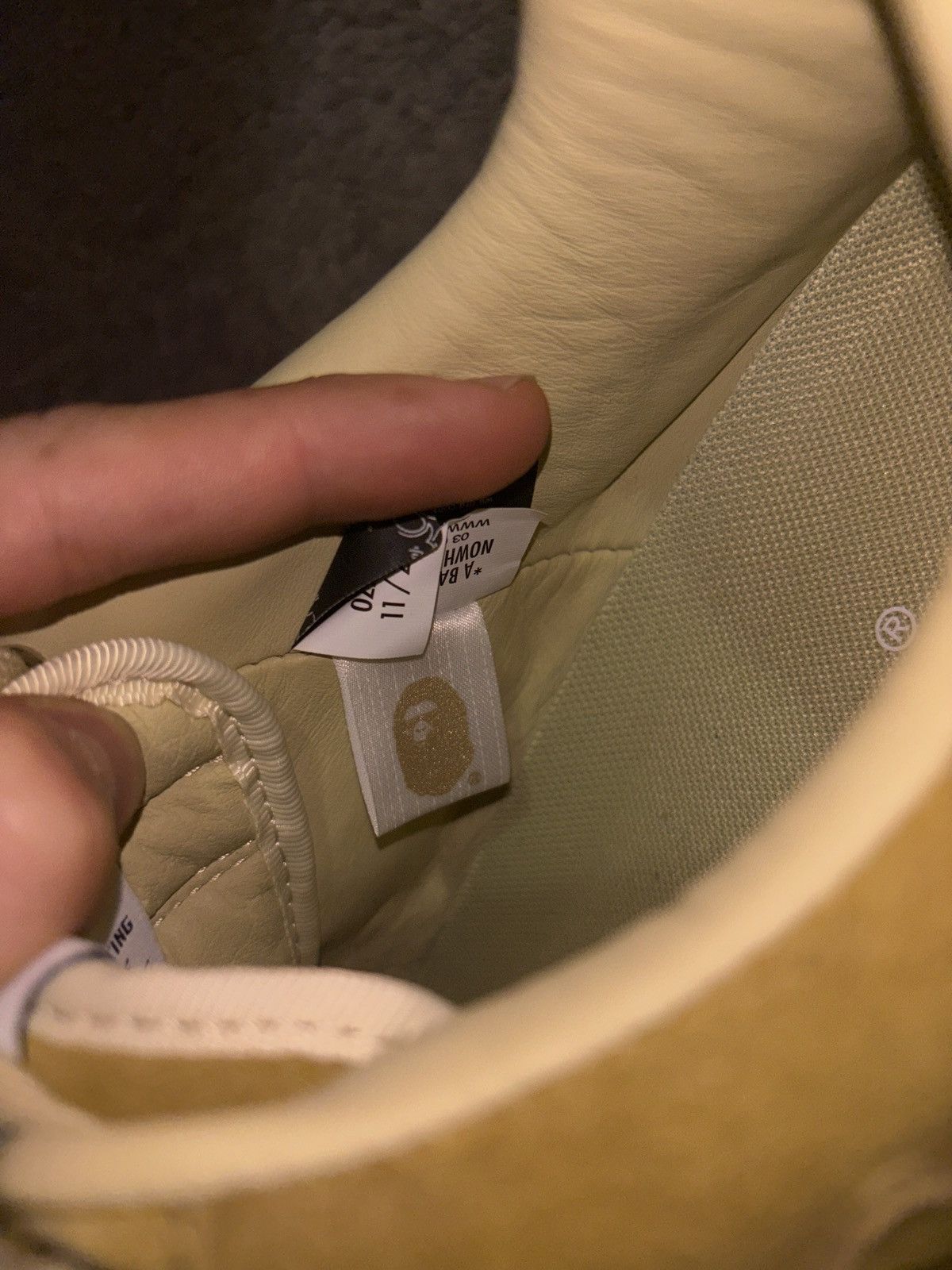 Bape BAPESTA #3 M1 Size US 12 / EU 45 - 7 Thumbnail