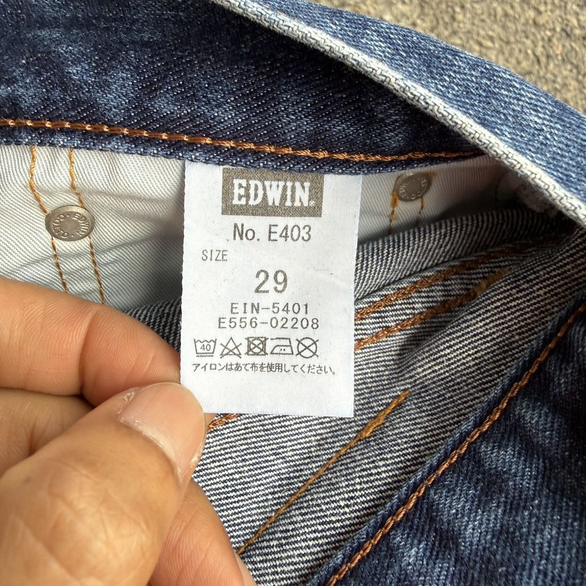 Edwin W30 VINTAGE EDWIN 403 JAPAN DENIM JEAN PANTS Size US 30 / EU 46 - 12 Thumbnail