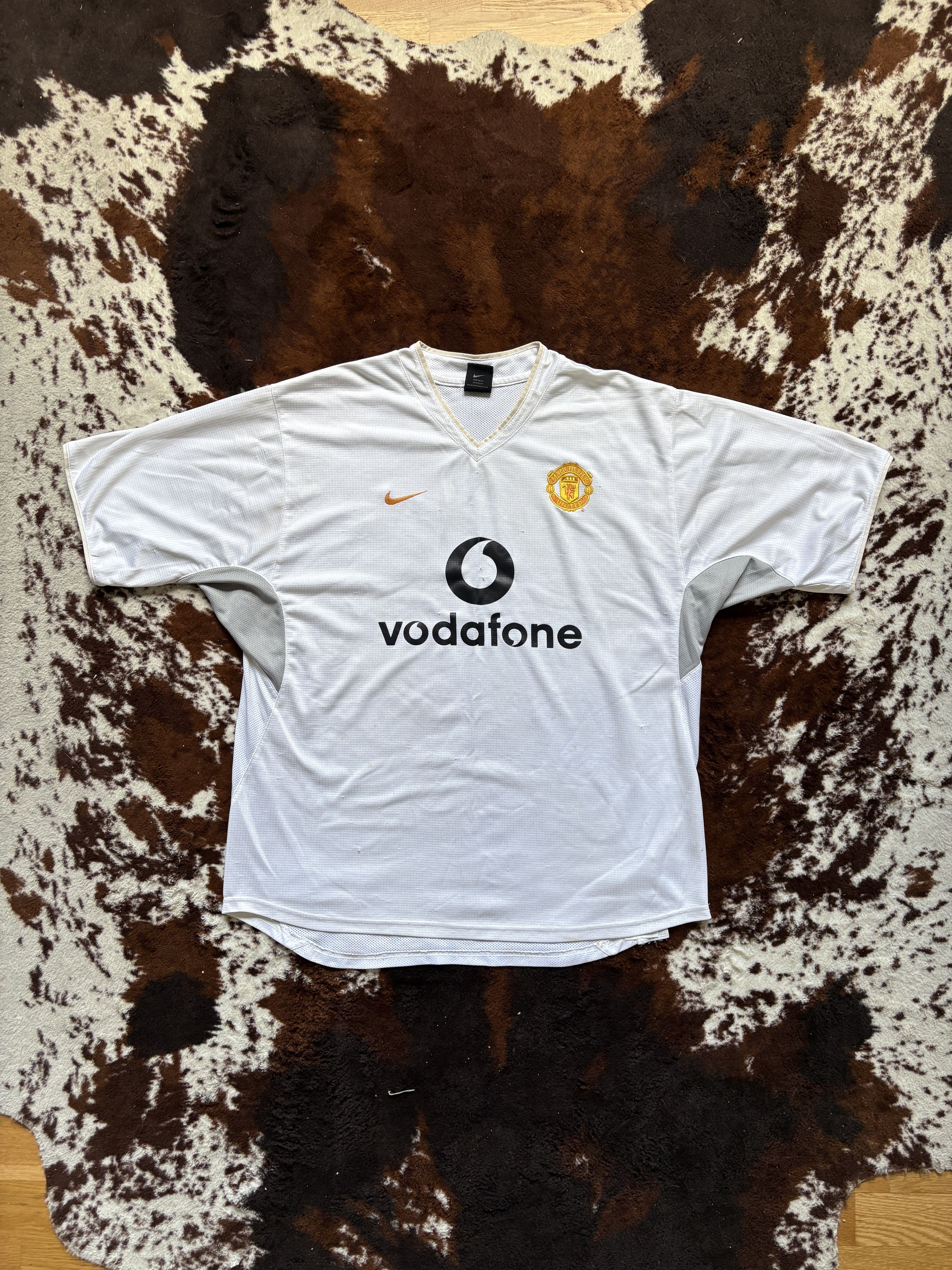 Vintage Vintage Y2K Faded Manchester United Jersey Size US L / EU 52-54 / 3 - 1 Thumbnail
