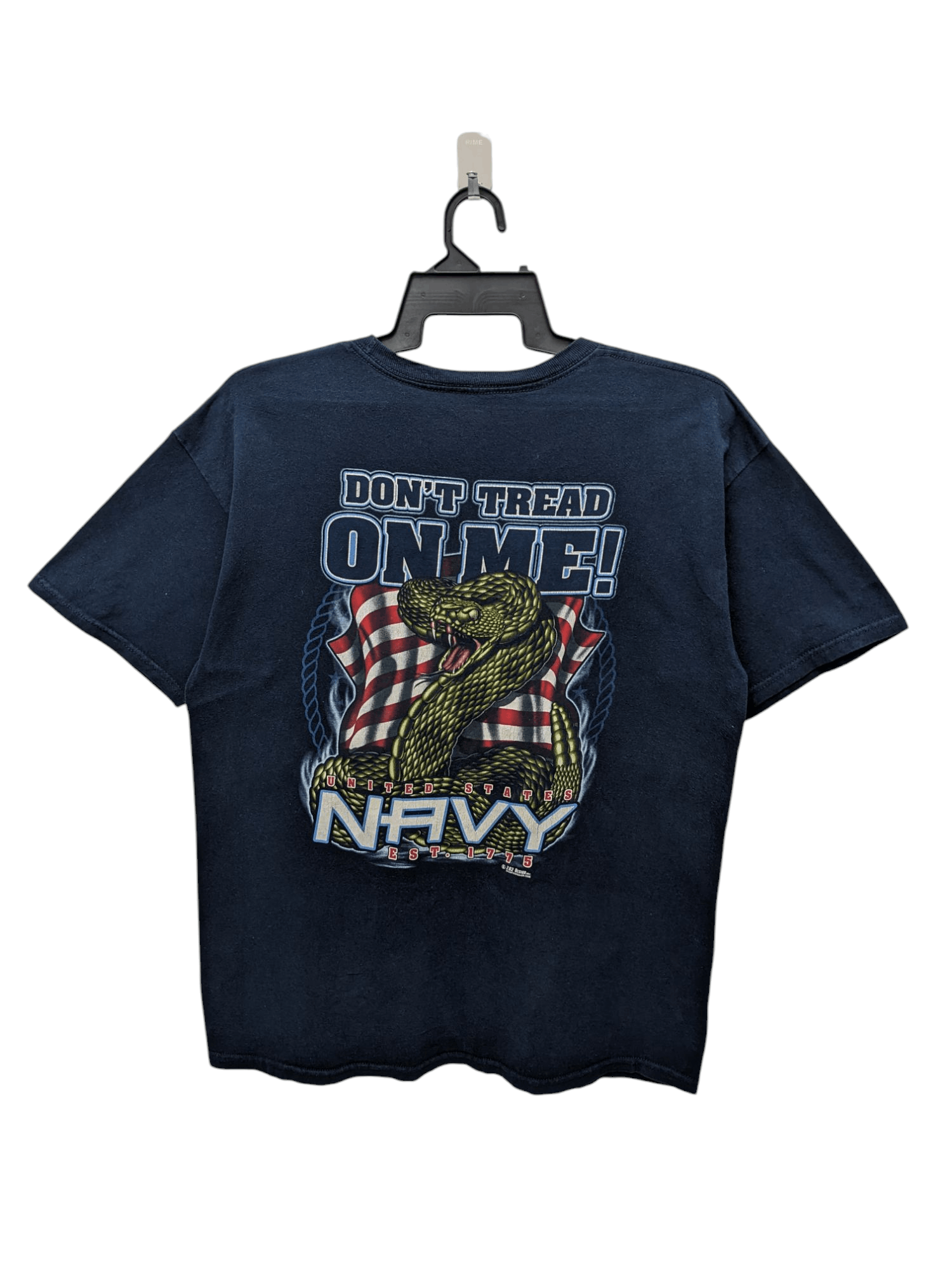 Vintage UNITED STATES NAVY 7.62 DESIGN TSHIRT Size US L / EU 52-54 / 3 - 1 Thumbnail