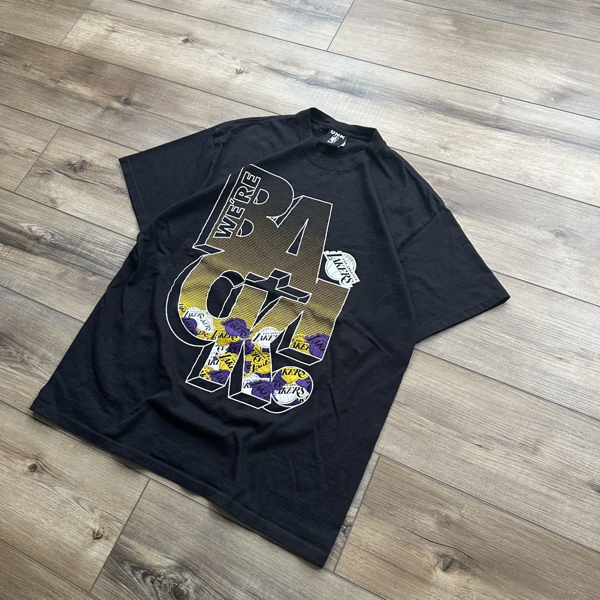 NBA Vintage 2000s Y2K Los Angeles Lakers NBA Graphic Tee Size US XL / EU 56 / 4 - 3 Thumbnail