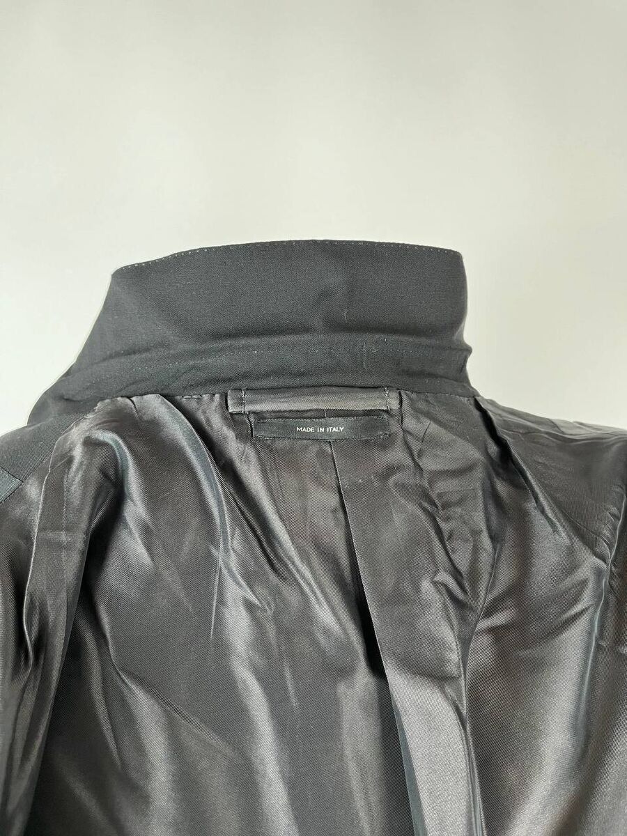 Tom Ford Tom Ford Black Wool Blazer 3 Button Size 52 (0334) Size 52R - 11 Thumbnail
