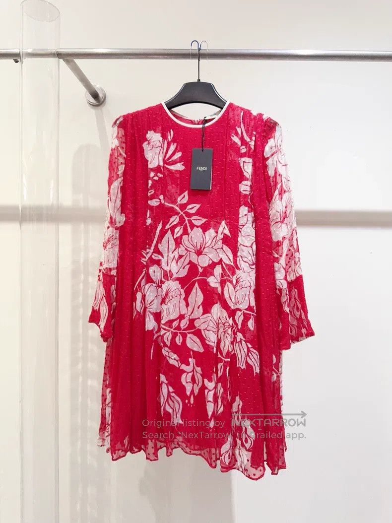 Fendi Fendi Silk Dress Size XS / US 0-2 / IT 36-38 - 1 Thumbnail
