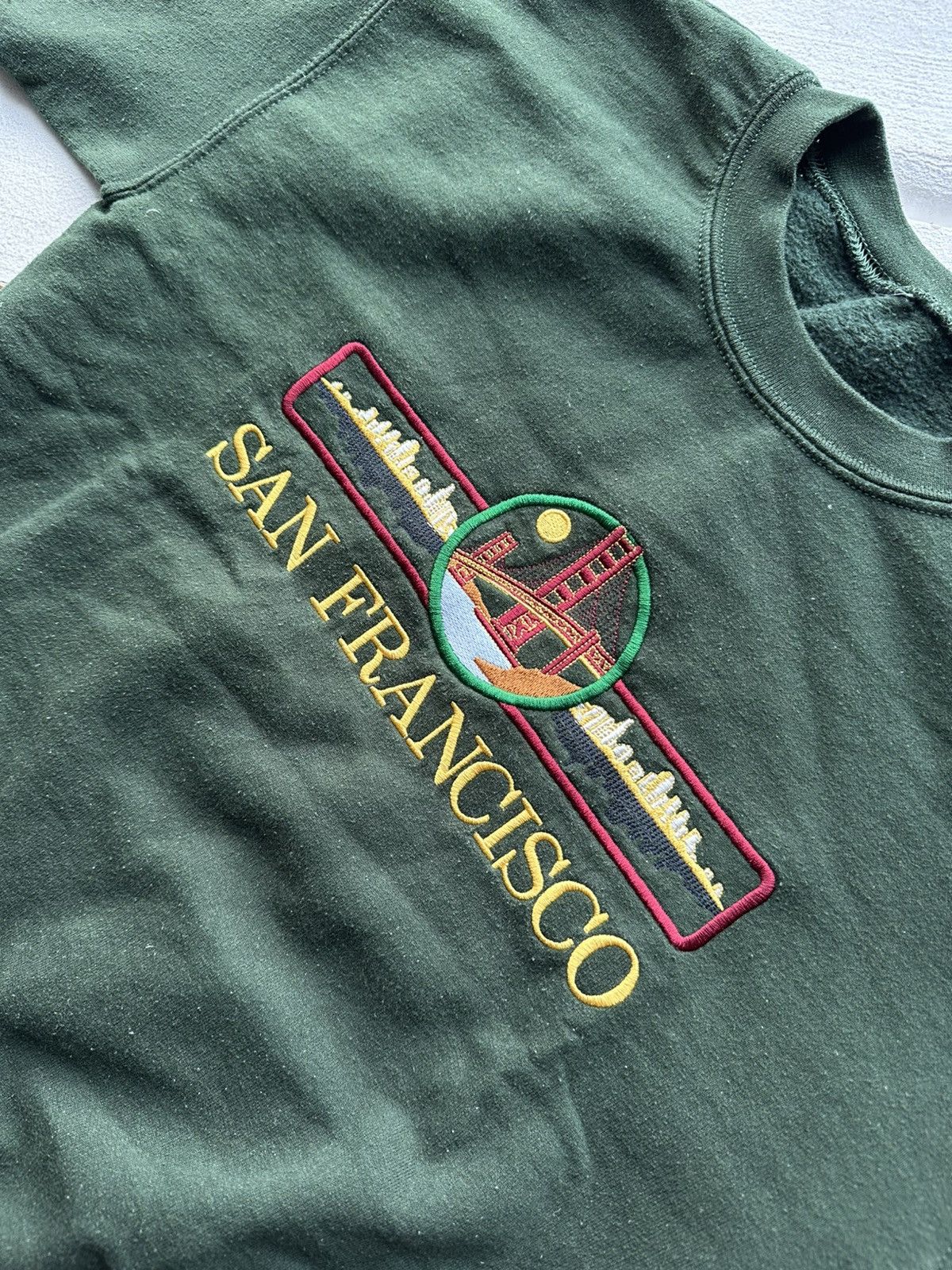 Other SAN FRANCISCO🚨 BIG LOGO USA BRIDGE SWEATSHIRT RARE Size US M / EU 48-50 / 2 - 5 Thumbnail