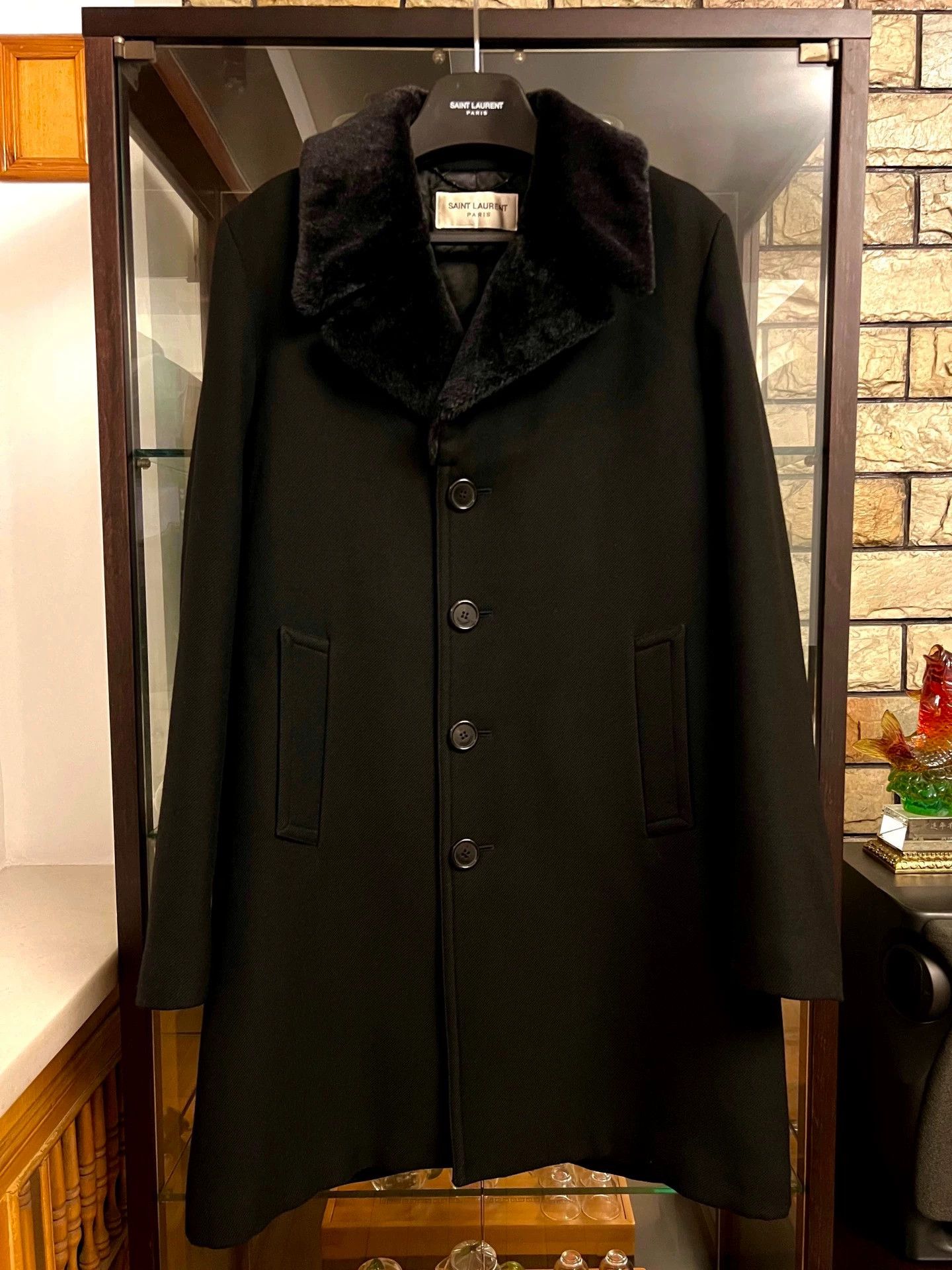 Saint Laurent Paris Saint Laurent Paris Collar coat Size US L / EU 52-54 / 3 - 1 Thumbnail