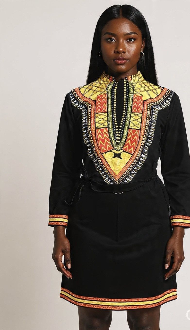 Other Africa traditional dress Size XXL / US 16-18 / IT 52-54 - 5 Thumbnail