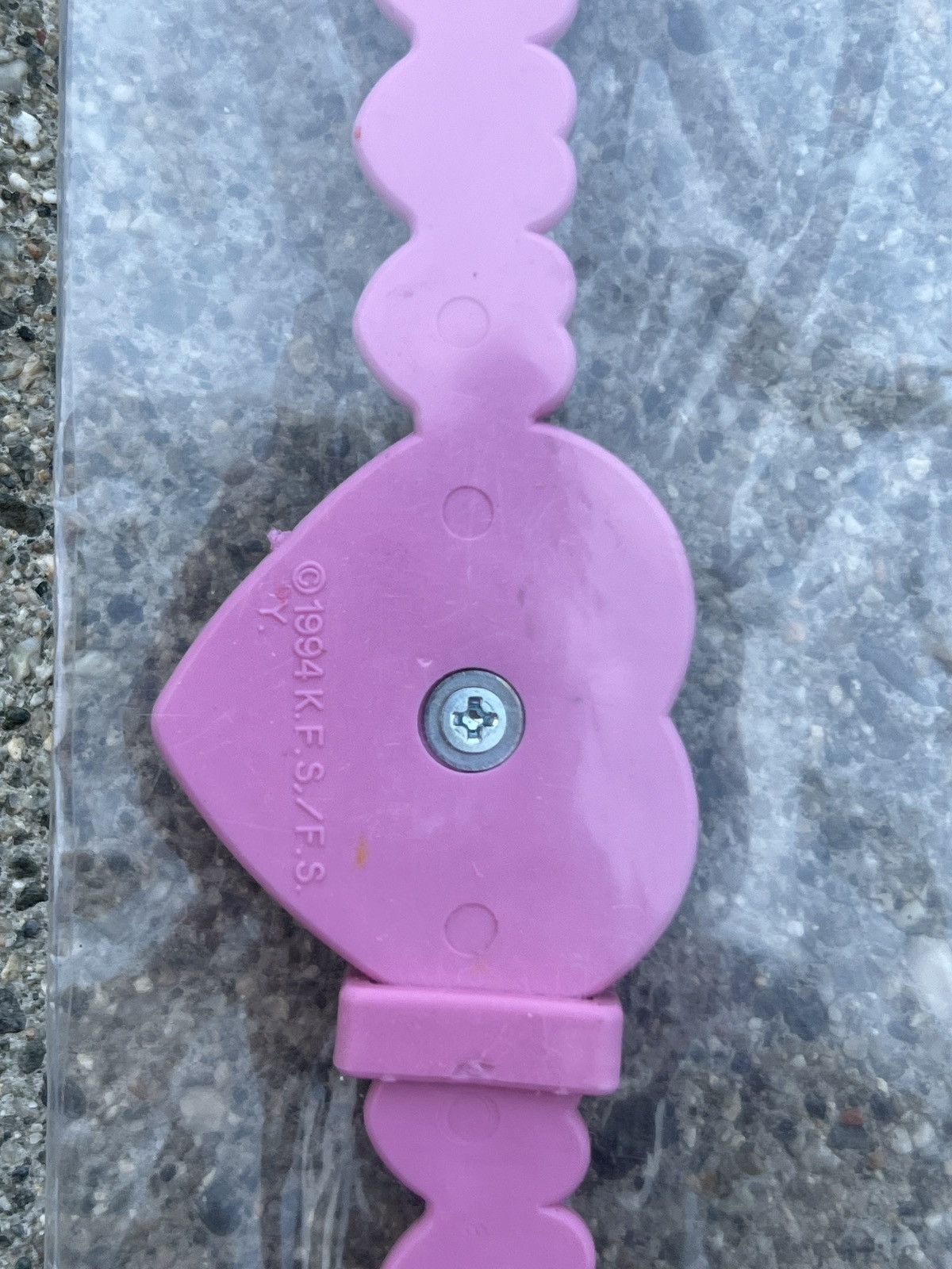 Japanese Brand × Vintage 1994 Betty Boop Pink/Multi Hearts One Size Bracelet Size ONE SIZE - 6 Thumbnail