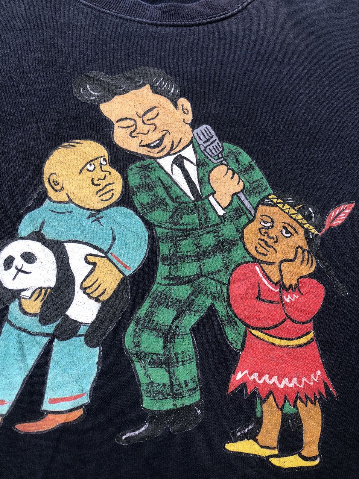 Vintage Vintage 90s Annoying Singer Sweatshirt Size US S / EU 44-46 / 1 - 3 Thumbnail