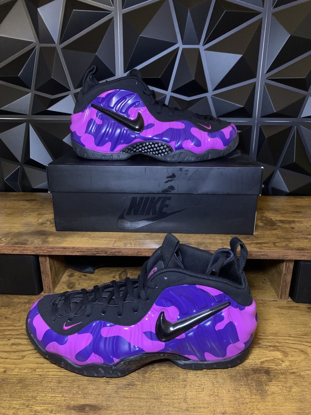 Nike Air Foamposite Pro Purple Camo