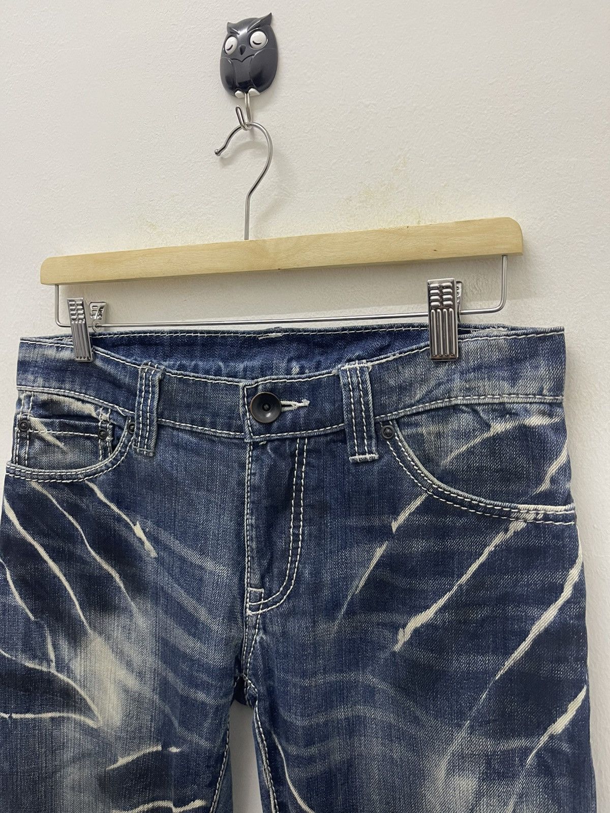 Hysteric Glamour Vintage JOHNNY WOLF Buffalo Bobs Banana Curve Claw Flare Size US 30 / EU 46 - 7 Thumbnail
