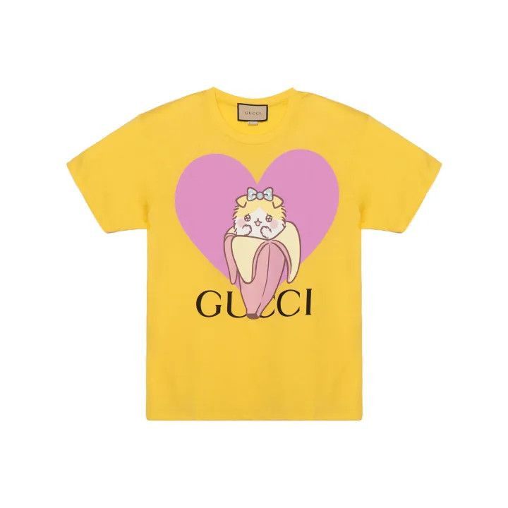 Gucci Gucci Love Parade Banana Cat T-Shirt-2507 Size XS / US 0-2 / IT 36-38 - 7 Thumbnail