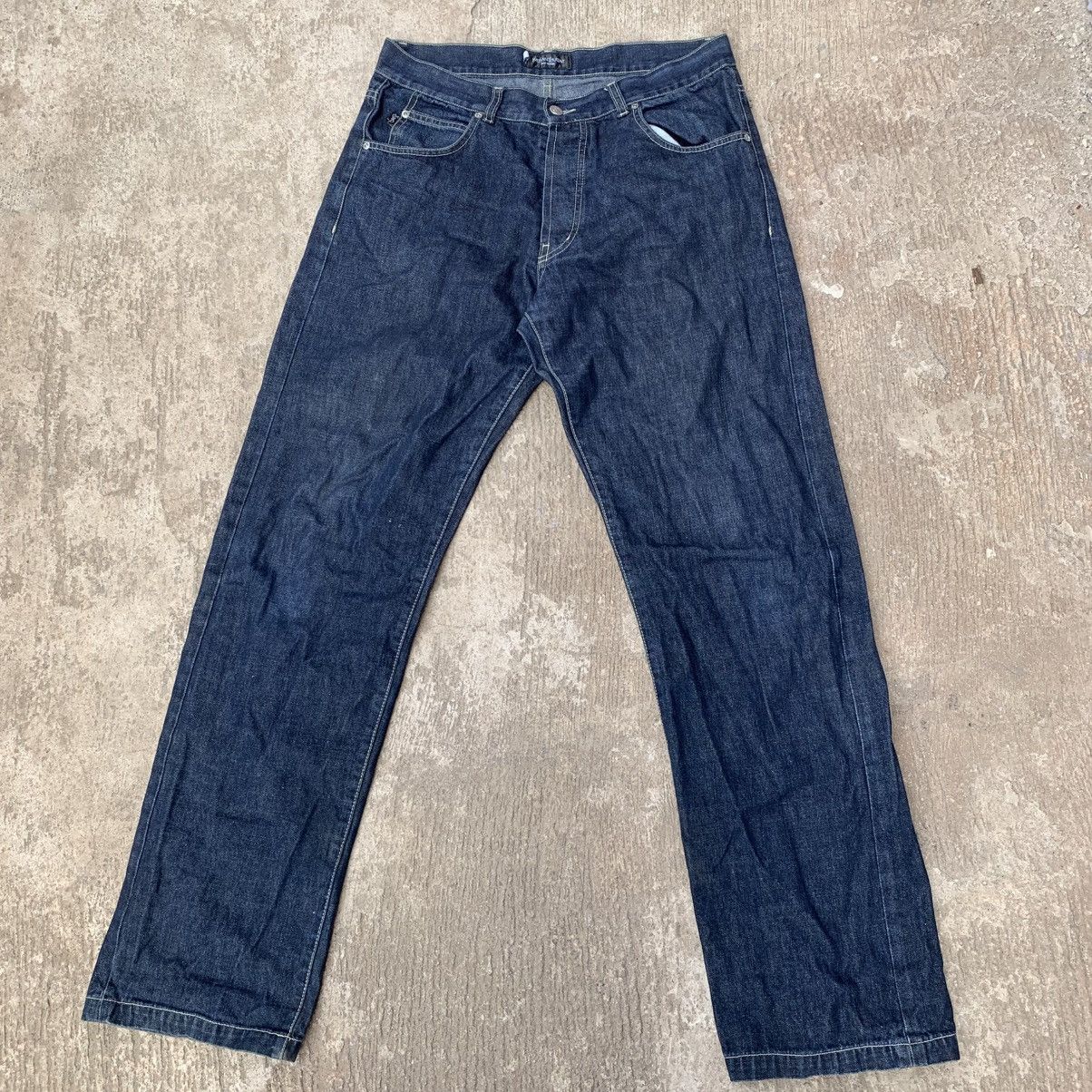 Yves Saint Laurent Vintage YSL Denim Jeans Waist 34 Size US 34 / EU 50 - 1 Thumbnail