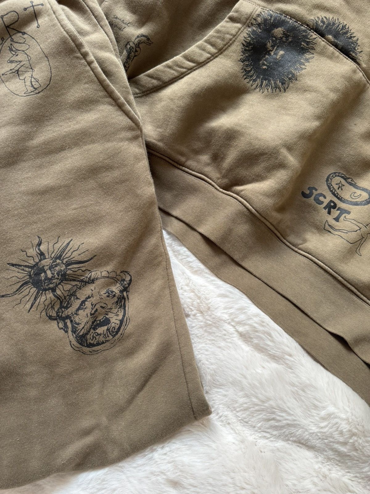 SCRT Rare SCRT archive set (Hoodie & Joggers) Size L / US 10 / IT 46 - 2 Thumbnail