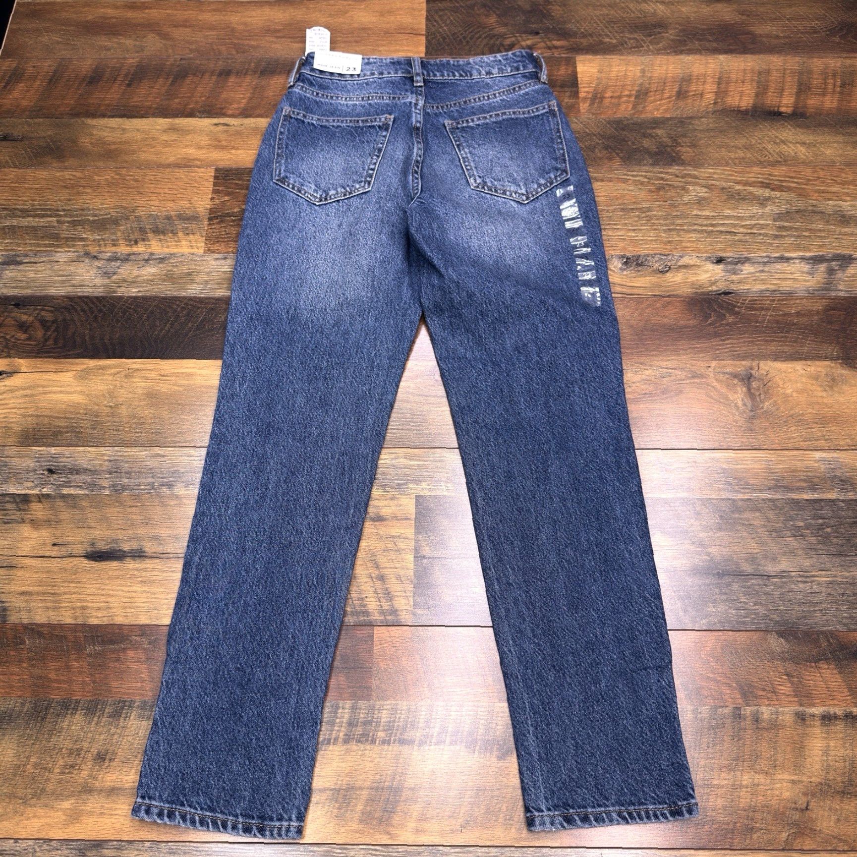 Pacsun Pacsun Mom Jeans 23 Mid Rise Evan Blue New Jeans Women 100% Cotton Medium Wash 5-Pocket Reg Fit Denim Bag? Size 40" / US 18 - 2 Thumbnail