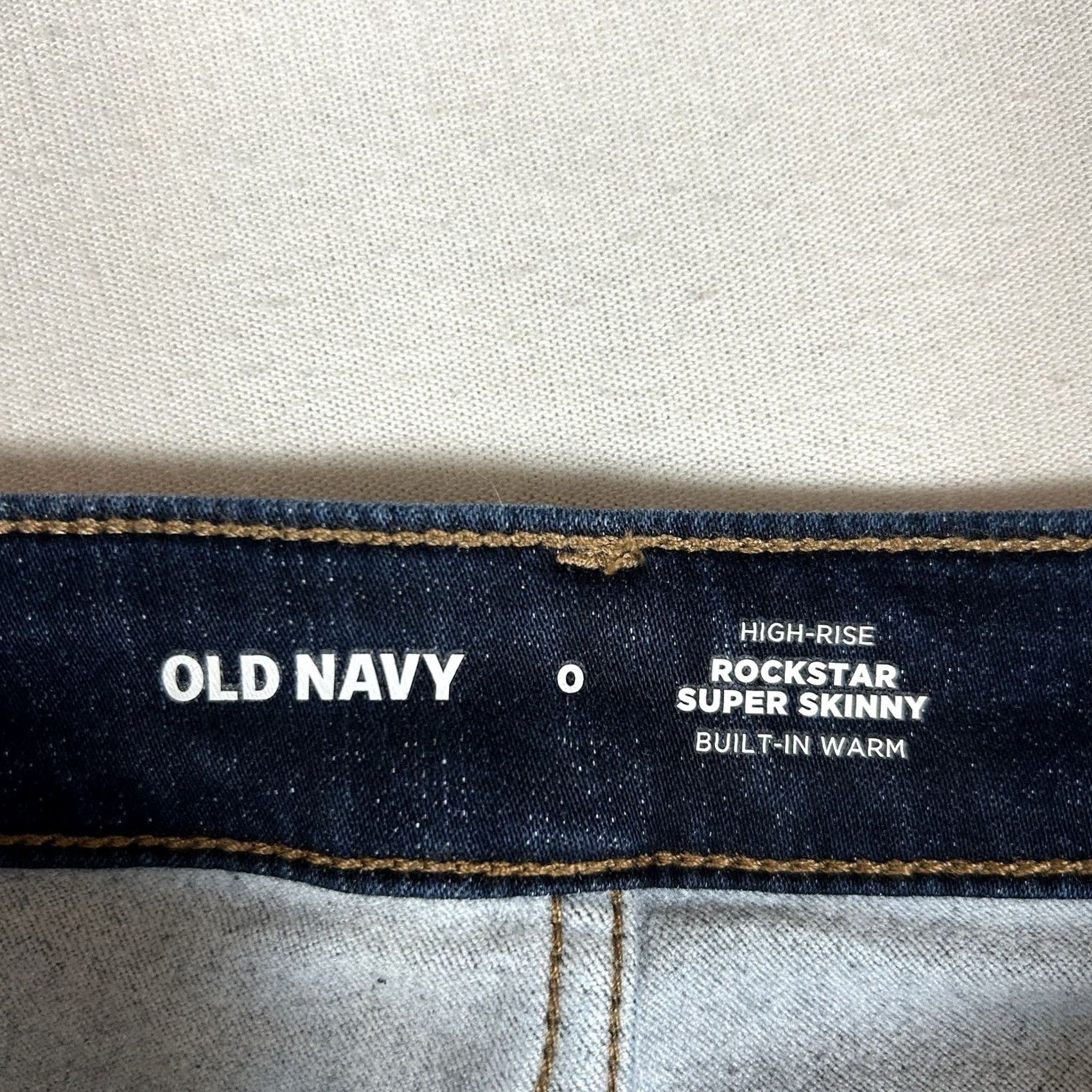 Old Navy Old Navy Jeans Womens 0 High Rise Skinny 5-Pocket Denim Blue Stretch Pockets Modern Regular Rise Jeans Size 25" / US 0 / IT 36 - 6 Thumbnail