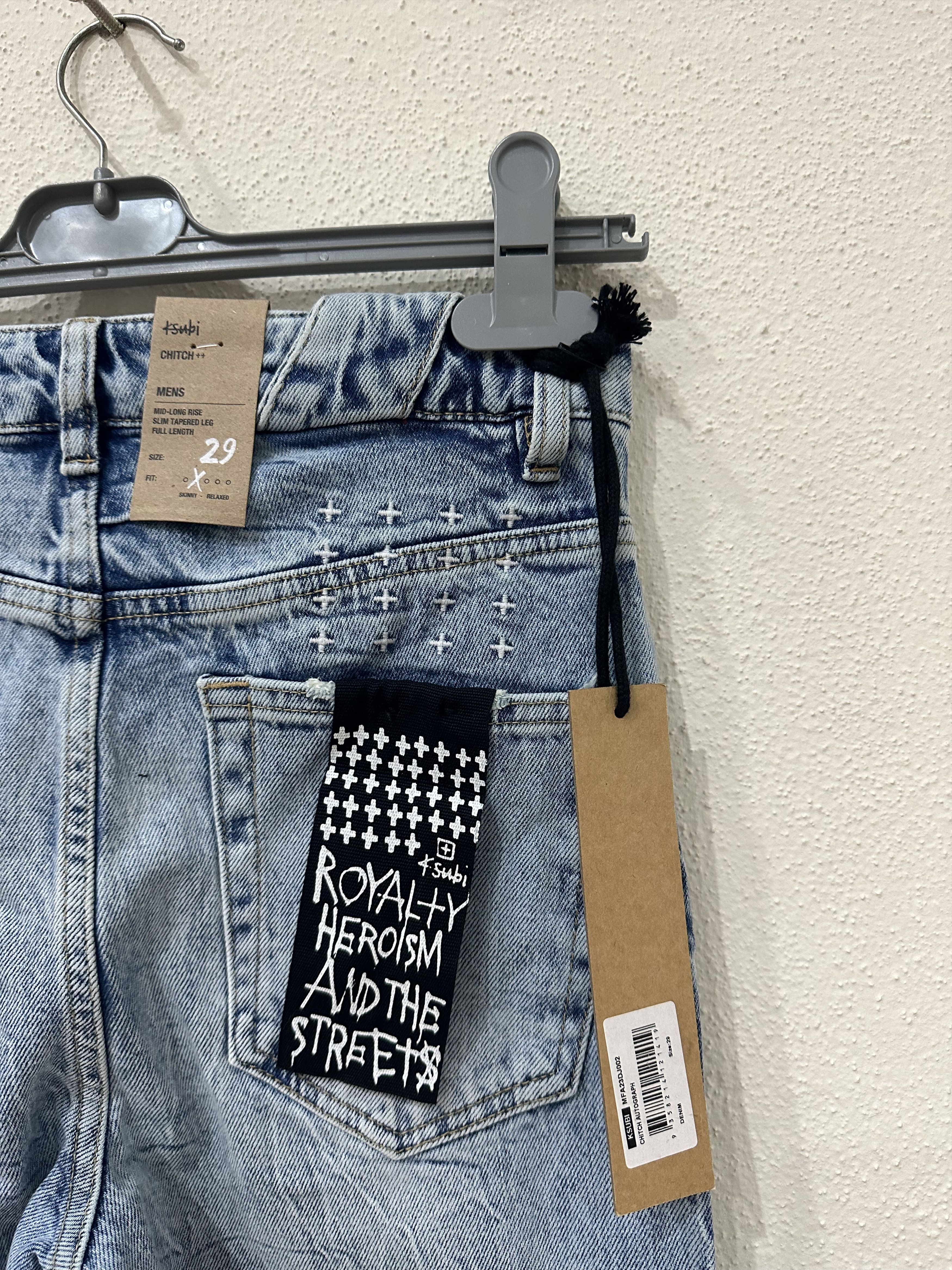 Ksubi Ksubi Chitch Get Home Safe Size 29 Blue Size US 29 - 2 Thumbnail