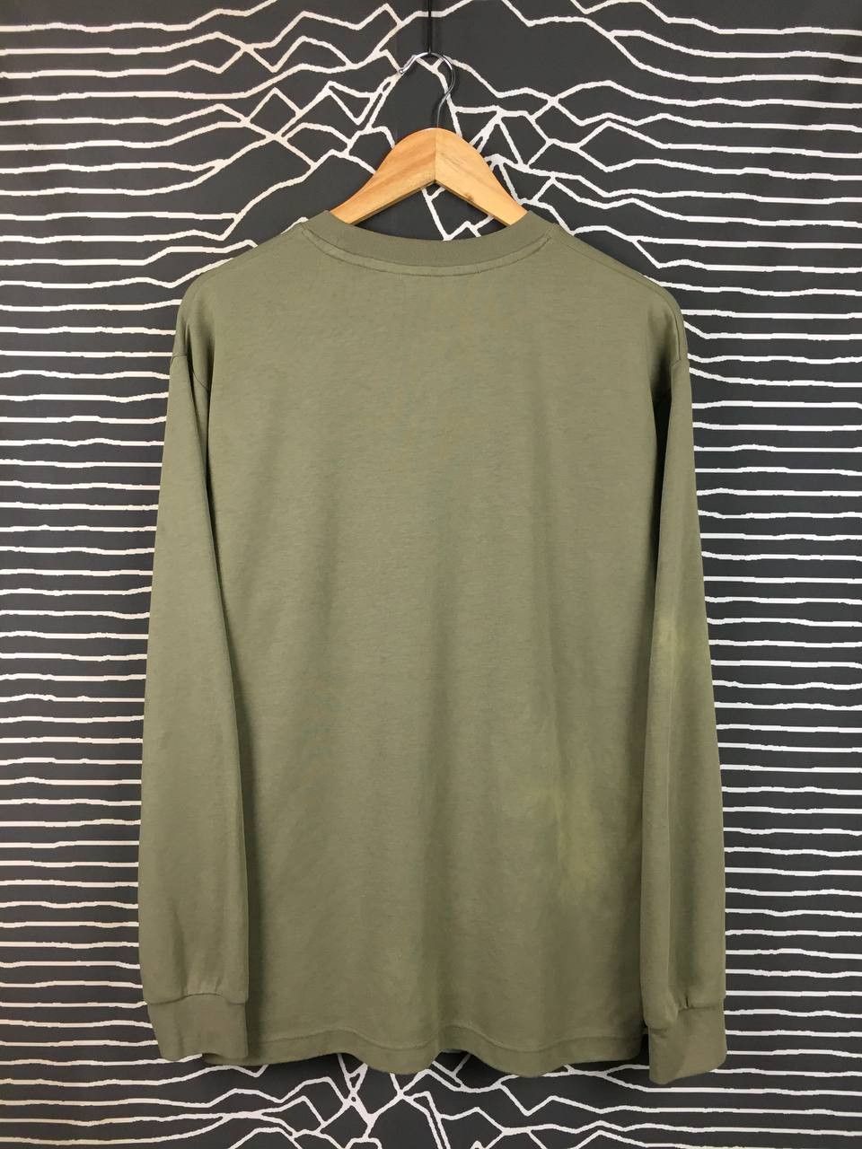 Lemaire × Uniqlo Uniqlo U Lemaire AIRism Olive Green Long Sleeve Tee Size XL Size US XL / EU 56 / 4 - 9 Thumbnail