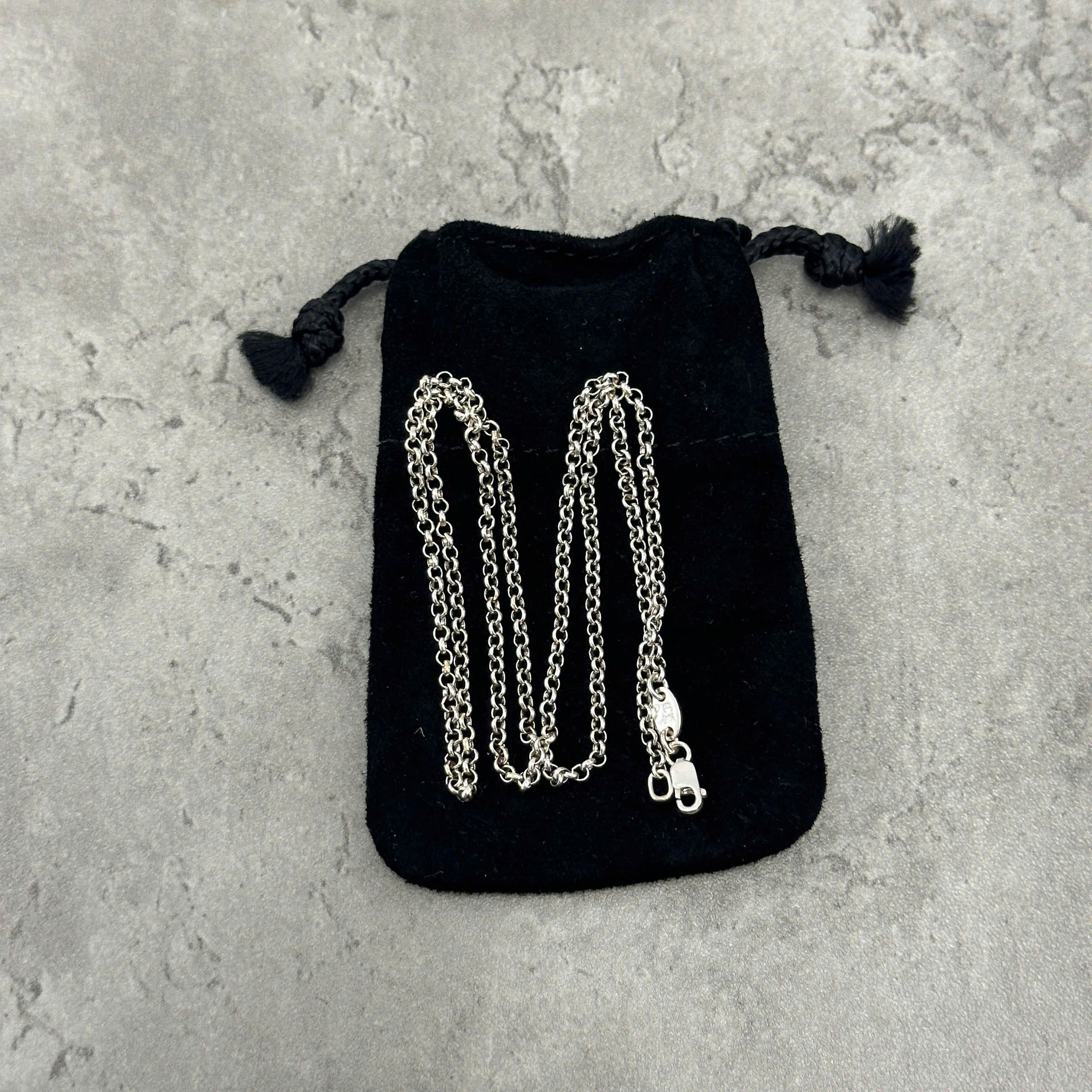 Chrome Hearts Chrome Hearts Roll Chain necklace sliver Size ONE SIZE - 1 Thumbnail