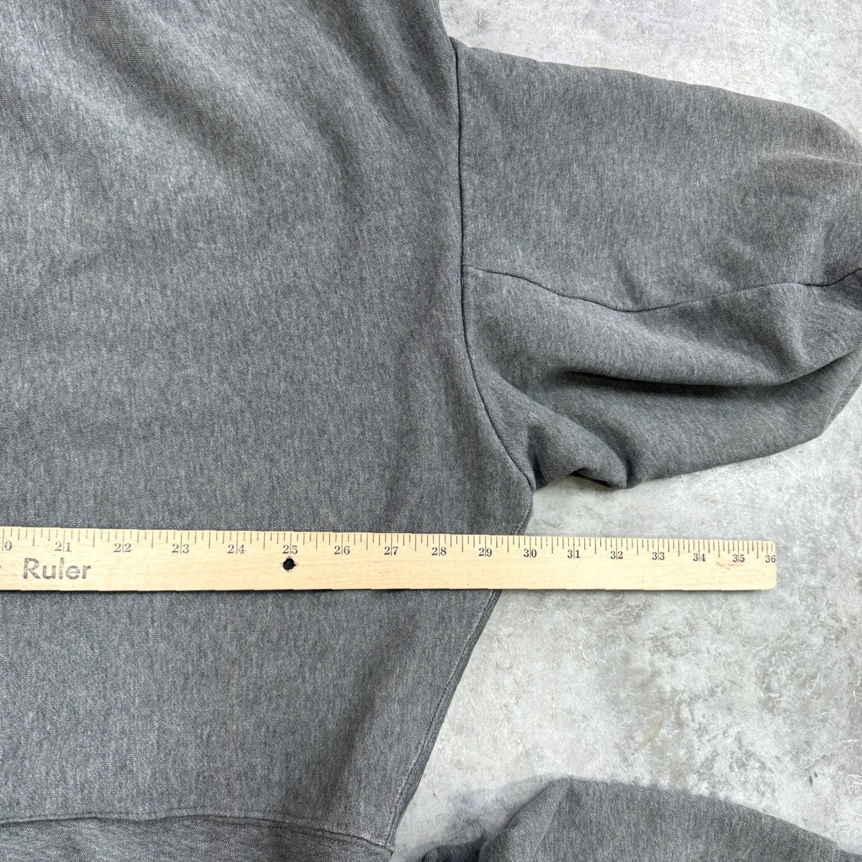 Adidas VINTAGE adidas Hoodie Mens XL Gray Pullover Sweatshirt Faded Distressed 90s y2k Logo Pockets Hooded Solid Size US XL / EU 56 / 4 - 8 Thumbnail