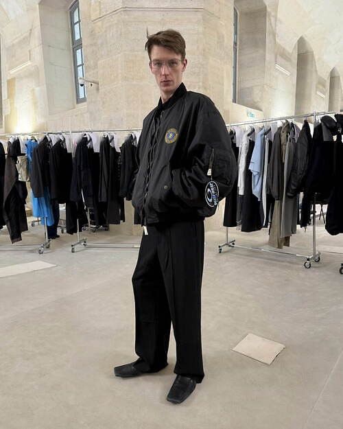 Balenciaga BALENCIAGA 2025Autumn Padded MA-1 Logo Jacket 44 Size US S / EU 44-46 / 1 - 2 Thumbnail