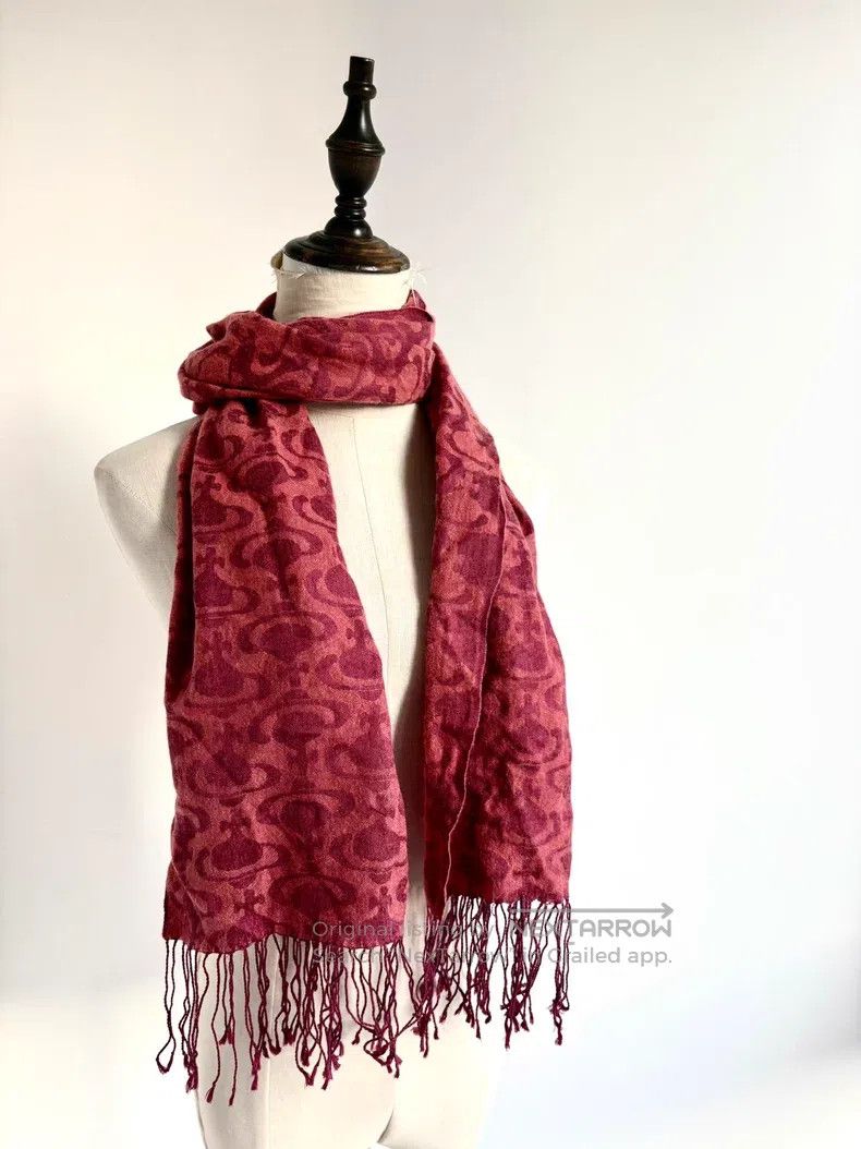 Vivienne Westwood Vivienne Westwood Vintage Red Orange Double-Sided Full Pri Size ONE SIZE - 5 Thumbnail