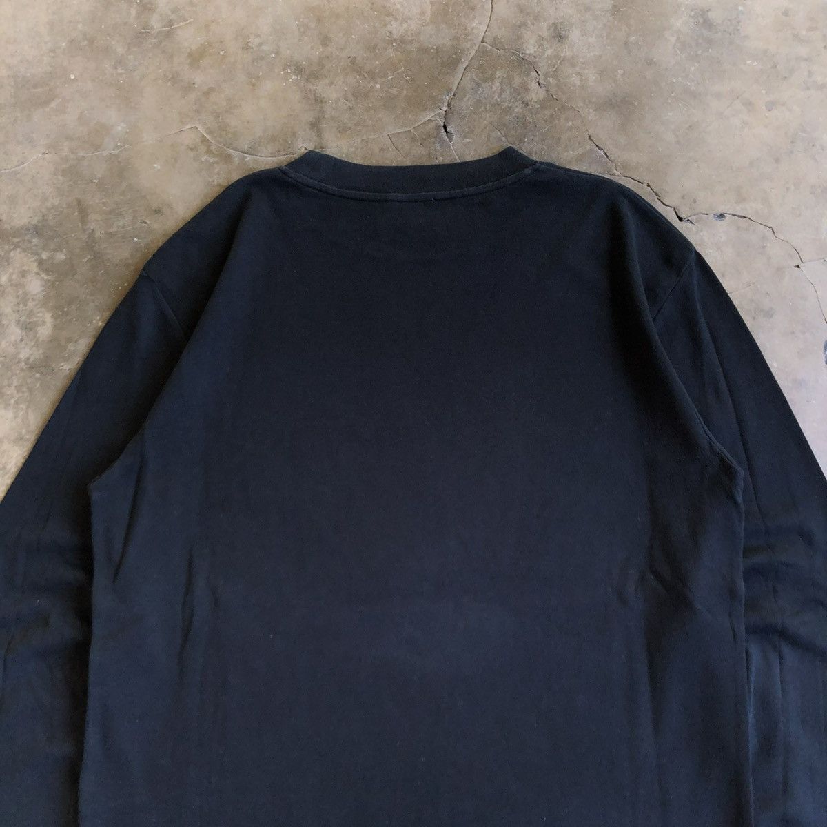 Sunspel 🇯🇵 2000s Sunspel Basic Longslevee T-shirt Black Designer Size US M / EU 48-50 / 2 - 8 Thumbnail