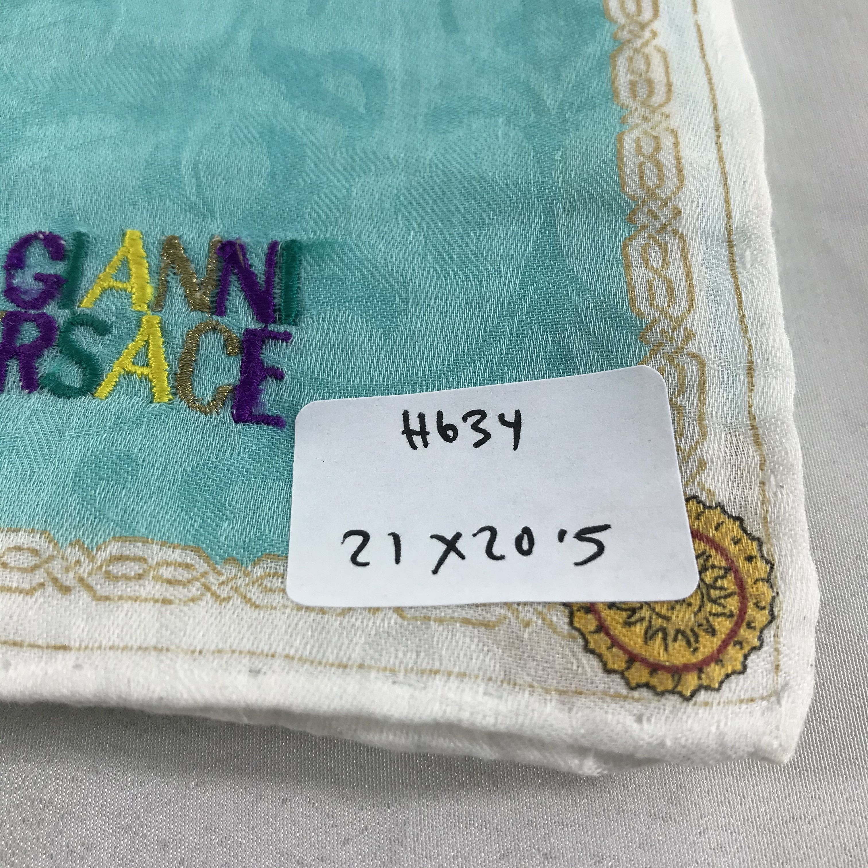 Versace Gianni Versace Handkerchief Neckerchief Bandana H634 Size ONE SIZE - 8 Thumbnail