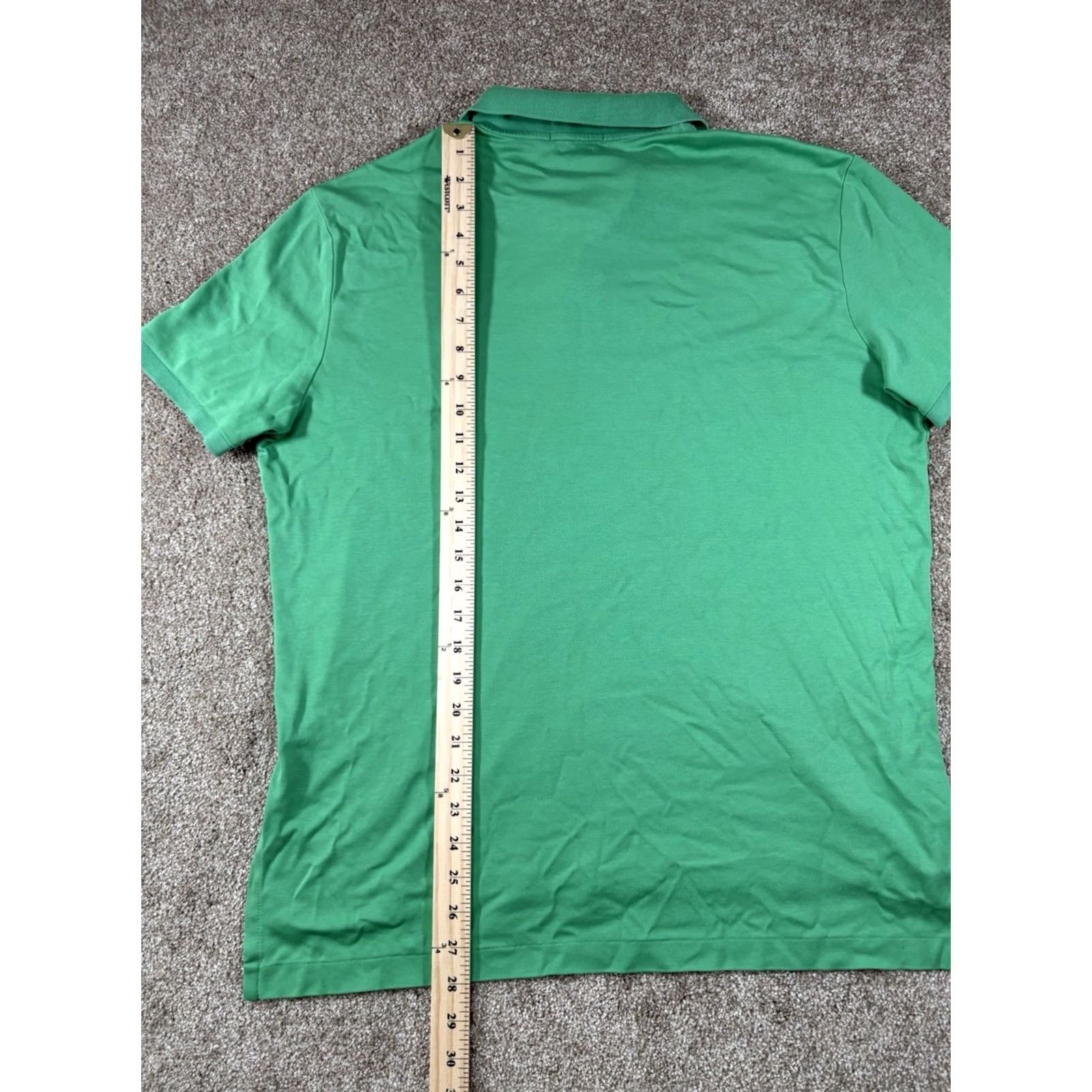 Polo Ralph Lauren Polo Ralph Lauren Men's Green Short Sleeve Shirt Pima Soft Touch Size Large Size US L / EU 52-54 / 3 - 7 Thumbnail