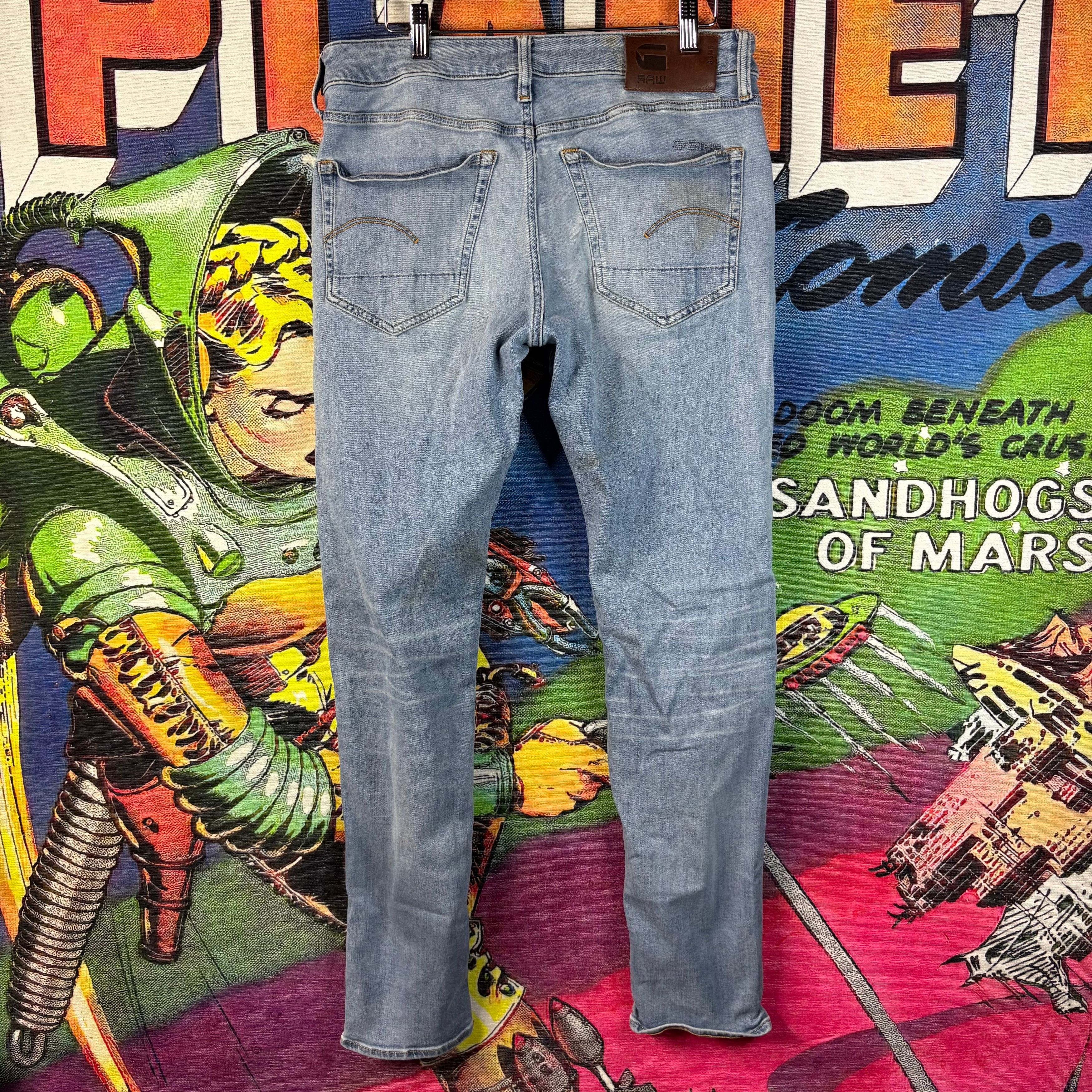G-Star G-Star Slim Denim Jeans Size 32" Size US 32 / EU 48 - 5 Thumbnail