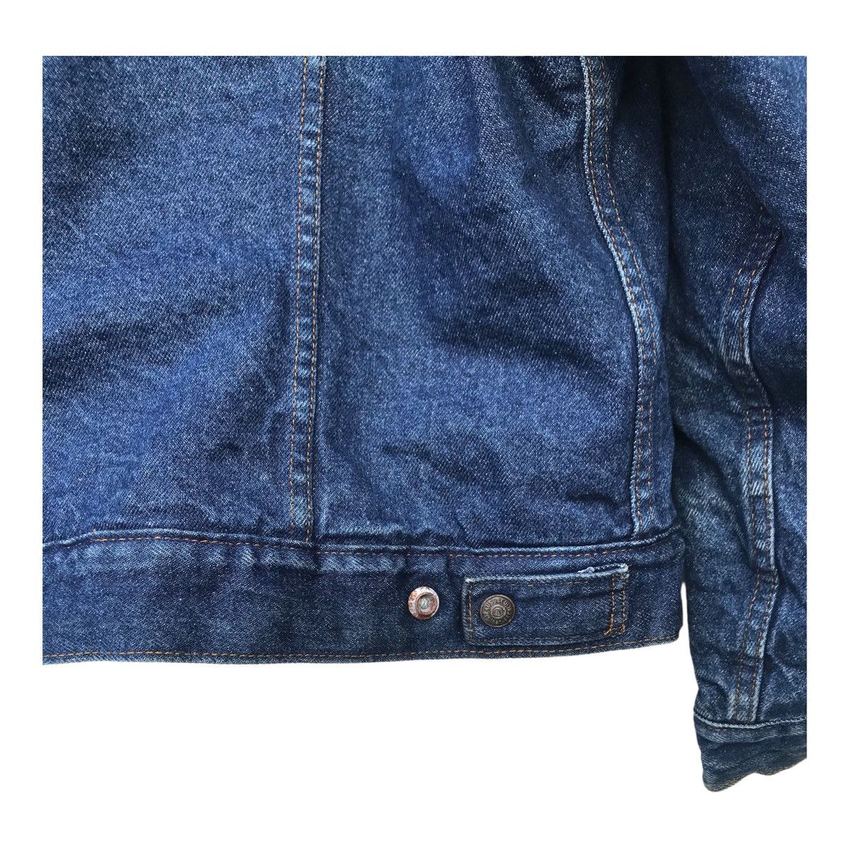 Levi's Vintage Levis Usa Denim Sherpa Lining Trucker Jacket Size US M / EU 48-50 / 2 - 14 Thumbnail