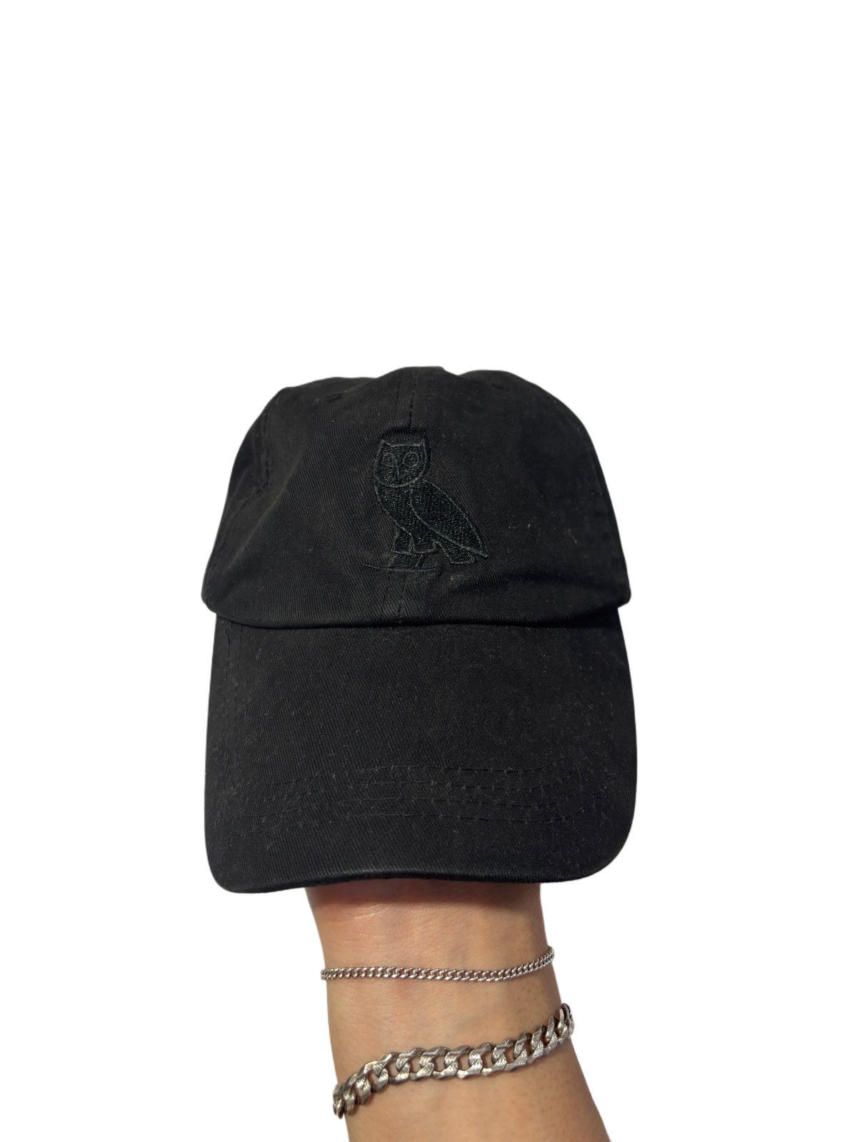 October's Very Own OVO Black on Black Cap Rare Size ONE SIZE - 1 Thumbnail