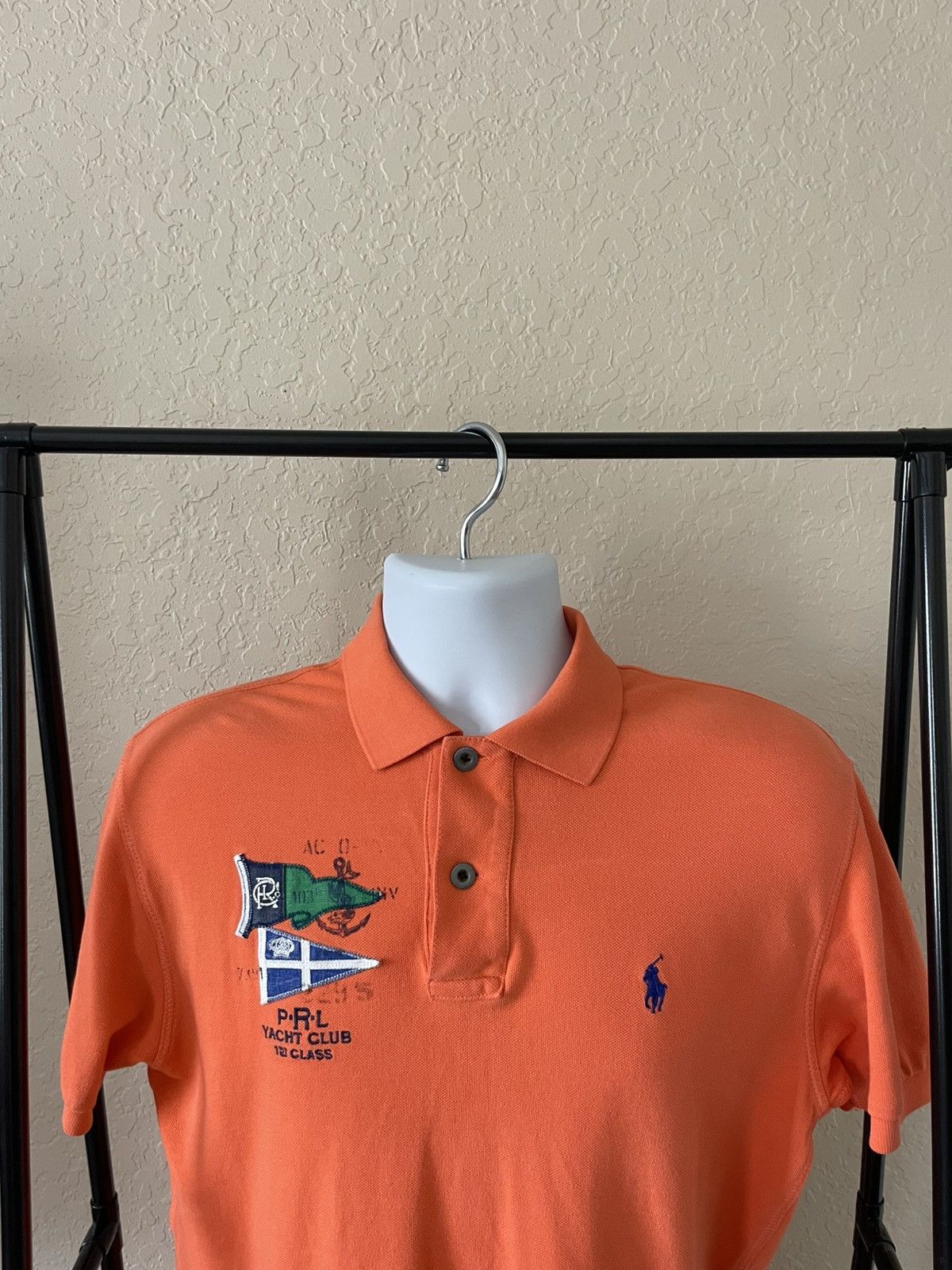 Polo Ralph Lauren PRL Yacht Club (Flags)1st class SS polo knit Size US S / EU 44-46 / 1 - 4 Thumbnail