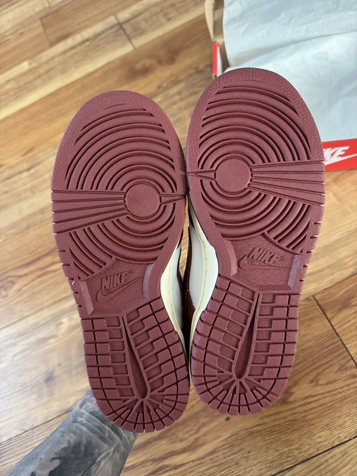 Nike Nike Wmns Dunk Low Premium “Team Red” Size US 6.5 / IT 36.5 - 5 Thumbnail