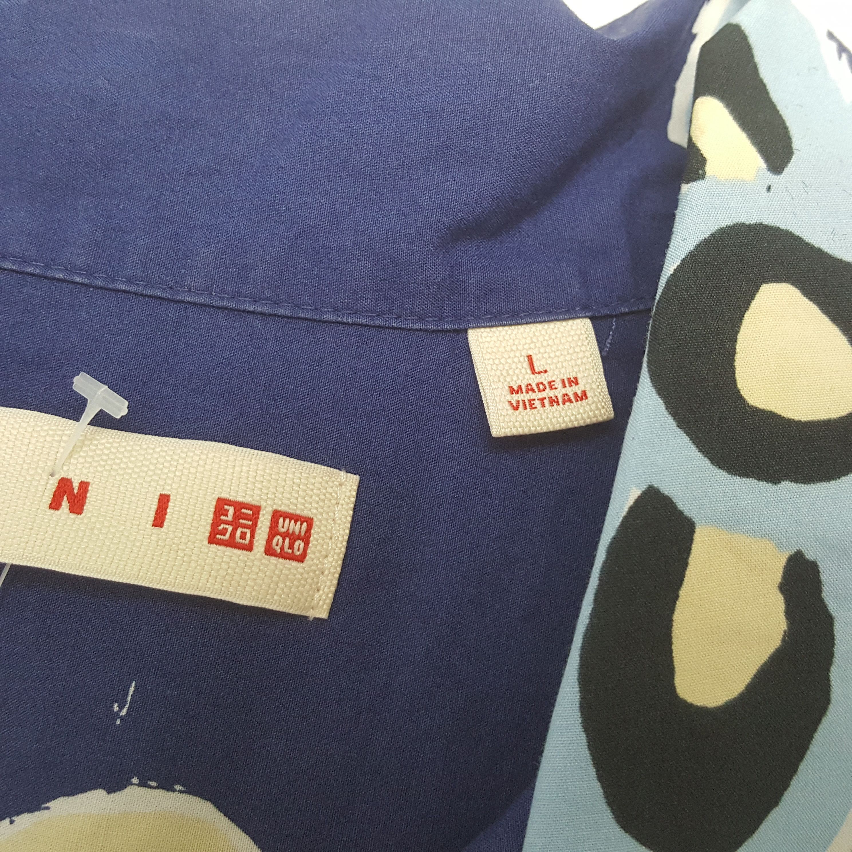 Marni × Uniqlo × Vintage Marni X Japanese Brand Fashion Style Shirt C276N64 Size US L / EU 52-54 / 3 - 5 Thumbnail