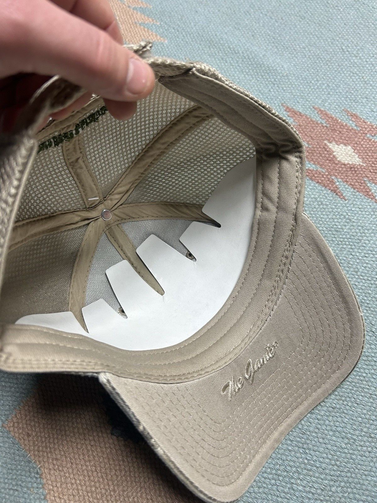 The Game Auburn bean & grain strapback hat camo NWT DEADSTOCK farm Size ONE SIZE - 7 Thumbnail