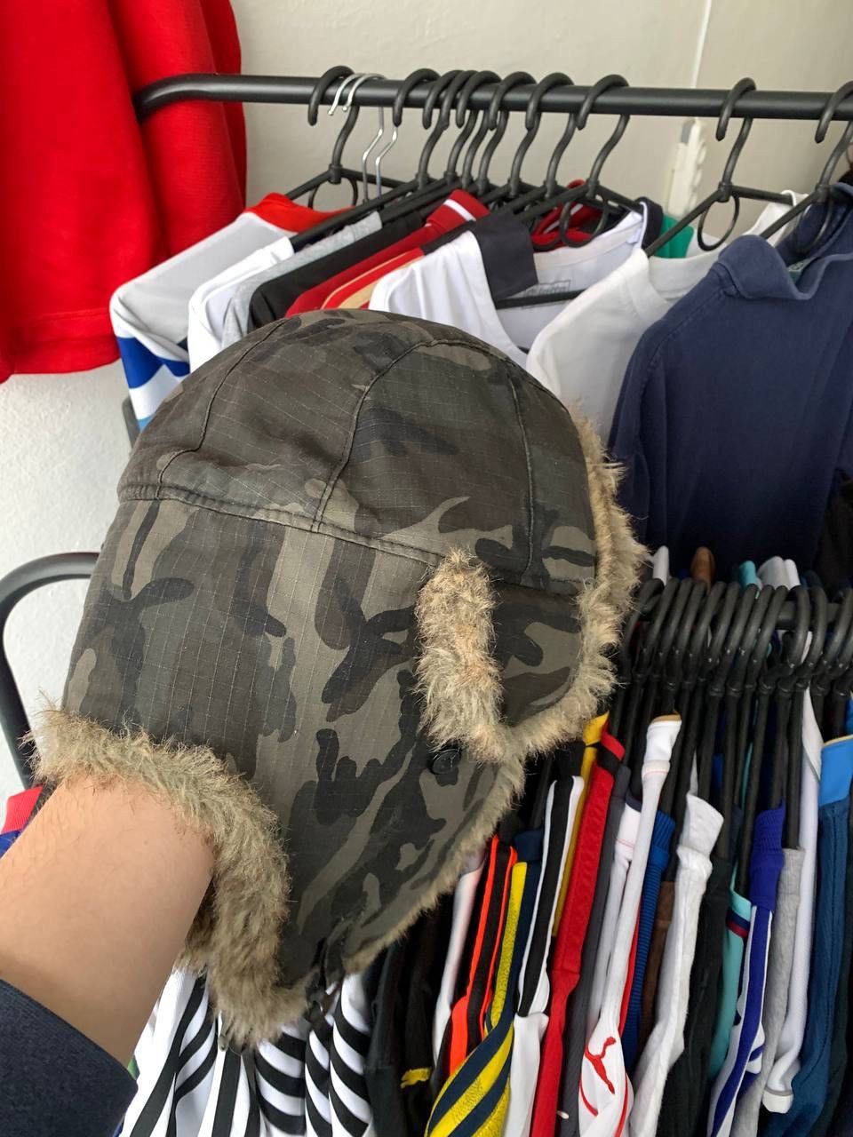 Hysteric Glamour × Vintage Vintage Y2K Japanese Ushanka Military Carti Style Opium Fur Size ONE SIZE - 5 Thumbnail