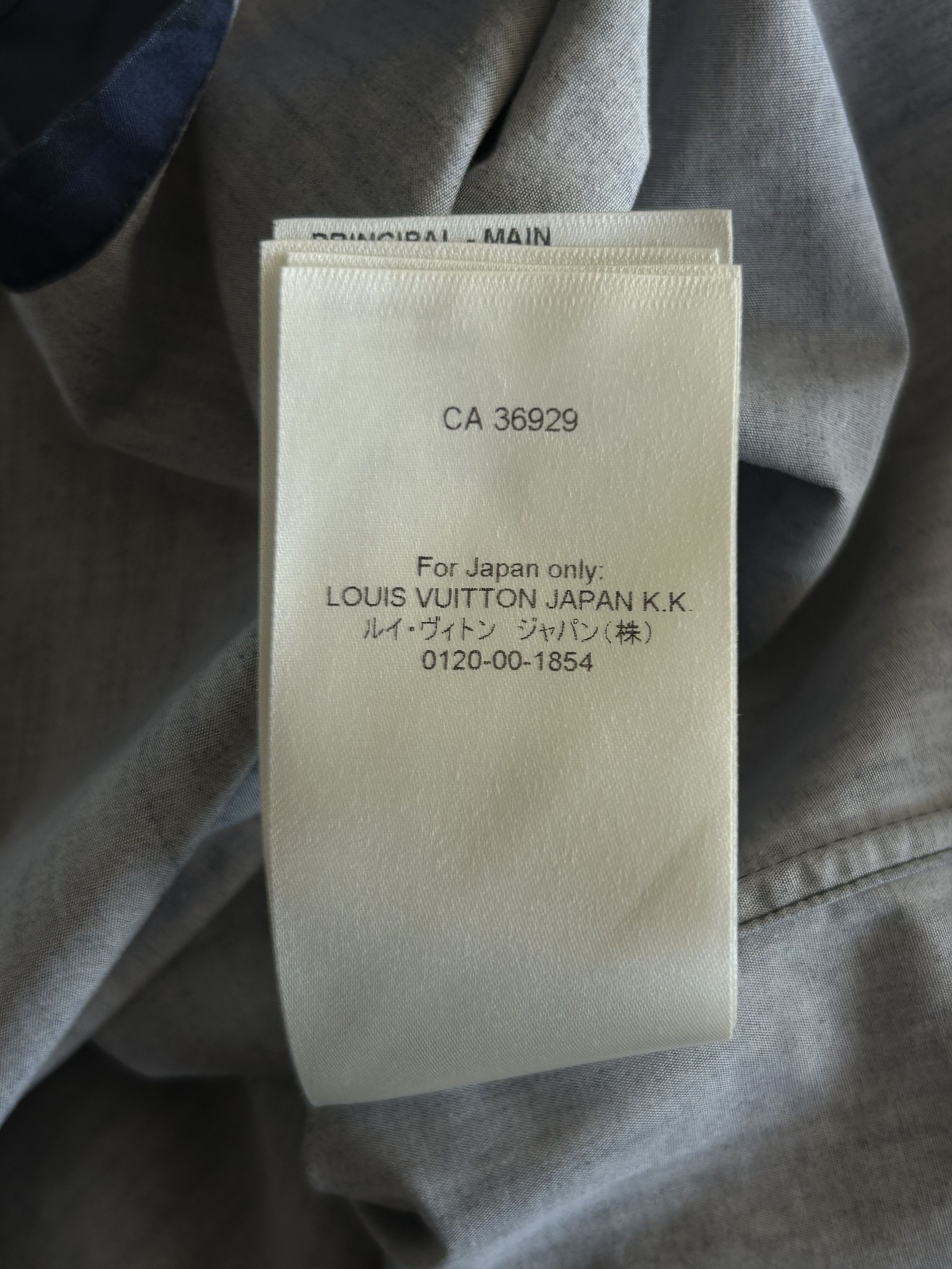 Louis Vuitton Louis Vuitton Nigo Blue Checkered Button Up Shirt Size US XXL / EU 58 / 5 - 8 Thumbnail