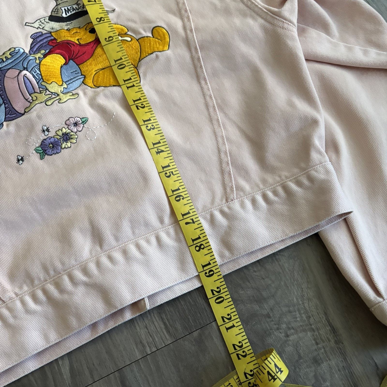 Disney × Vintage Vintage Disney Winnie The Pooh Denim Jacket Women's Size L Size L / US 10 / IT 46 - 9 Thumbnail