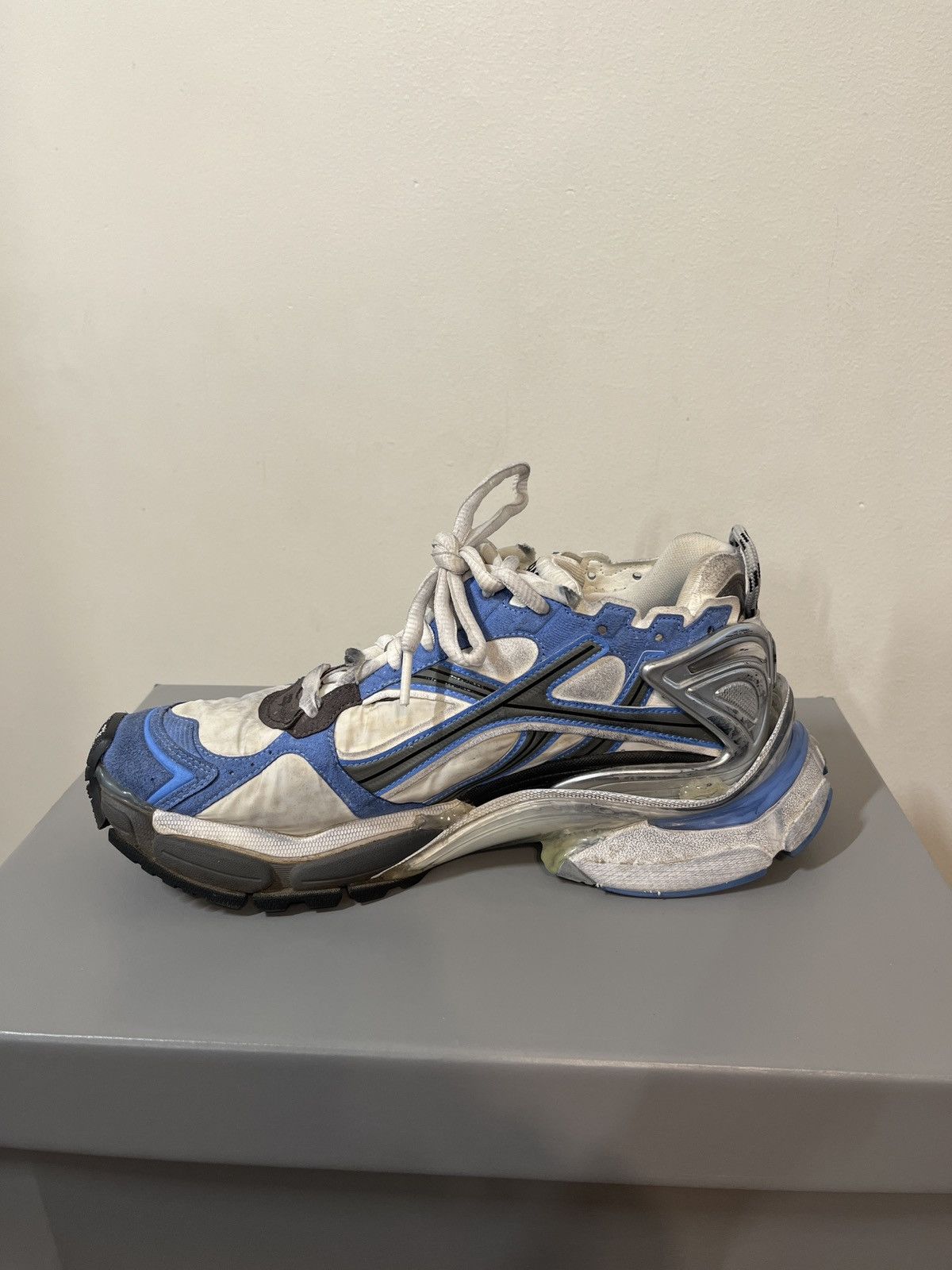 Balenciaga Runners in Blue/White Size US 10 / EU 43 - 17 Thumbnail