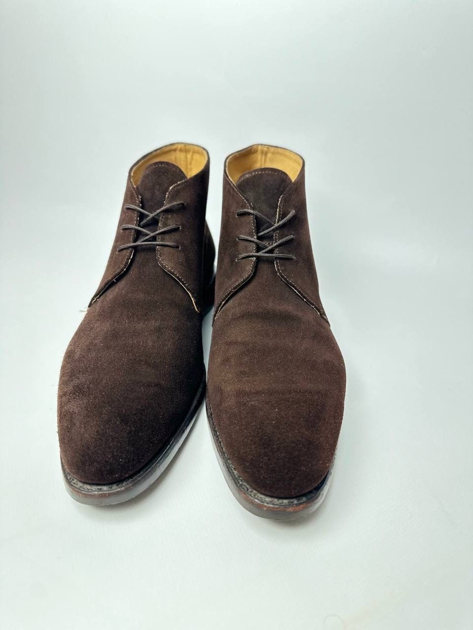 LODING Loding Paris Brown Suede Chukka Boots – Size US 8.5 Size US 8.5 / EU 41-42 - 4 Thumbnail