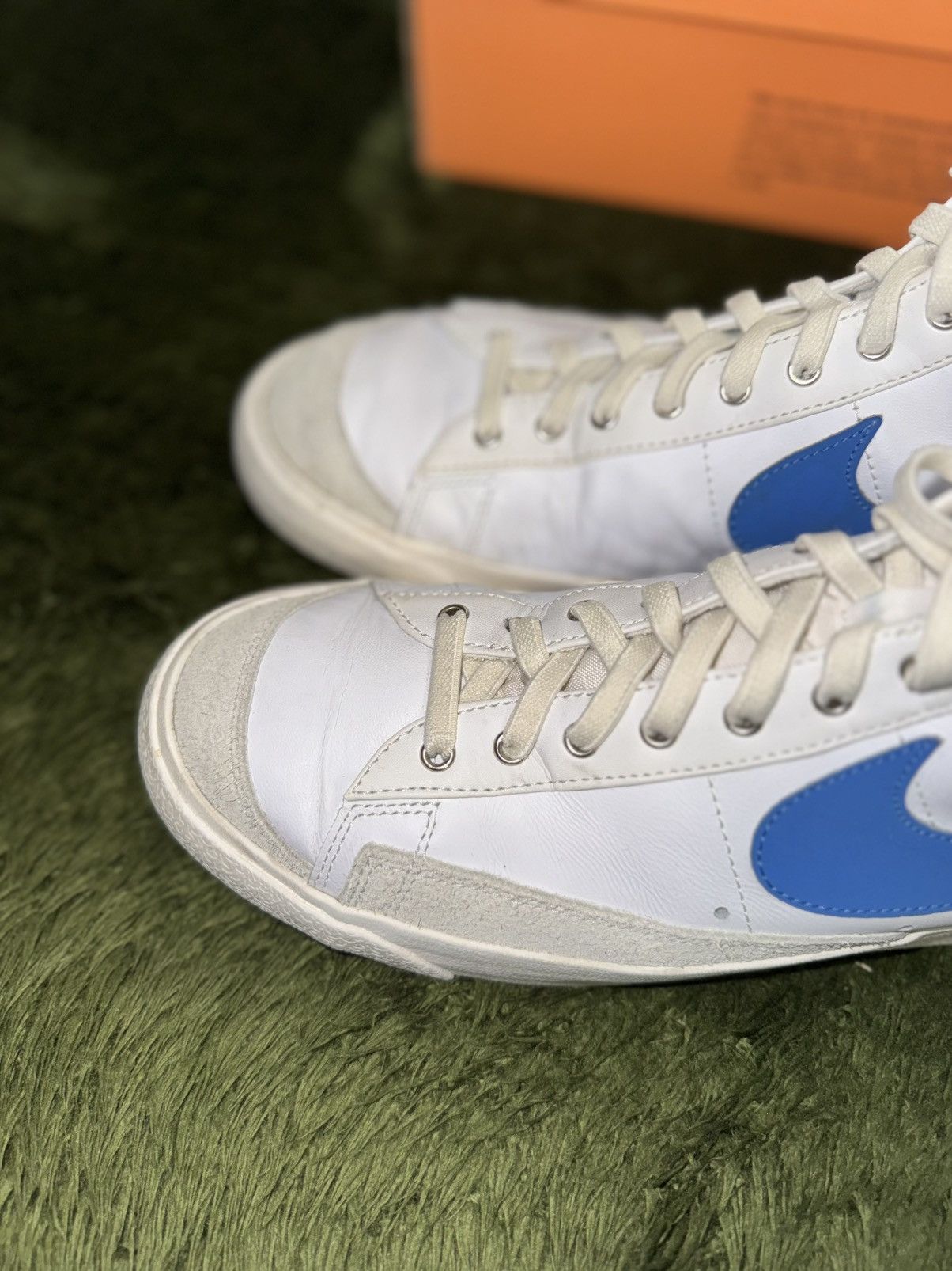 Nike [US 11] Nike Blazer Mid '77 Pacific Blue BQ6806-400 Size US 11 / EU 44 - 3 Thumbnail